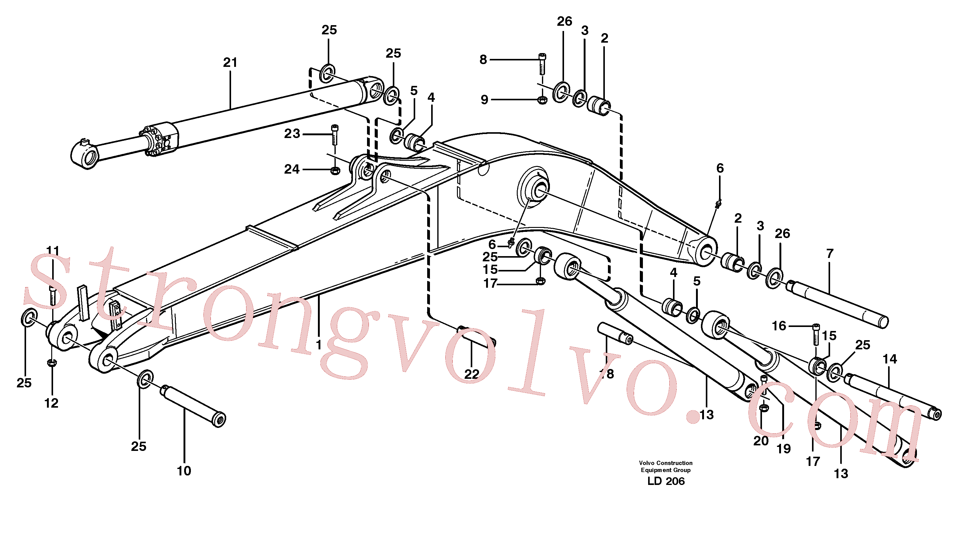VOE14370846 Volvo(LD206 Montagem)