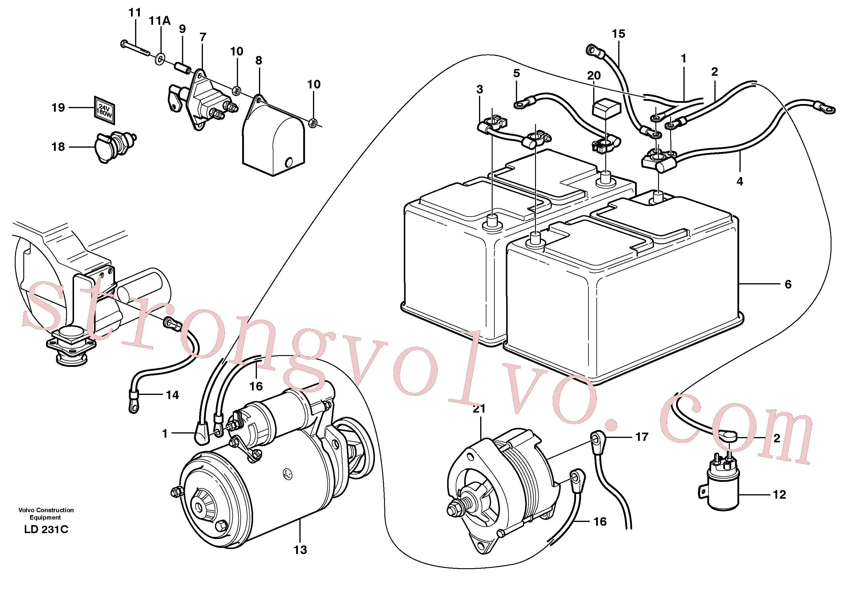 VOE14244111 Volvo(LD231C Montagem)