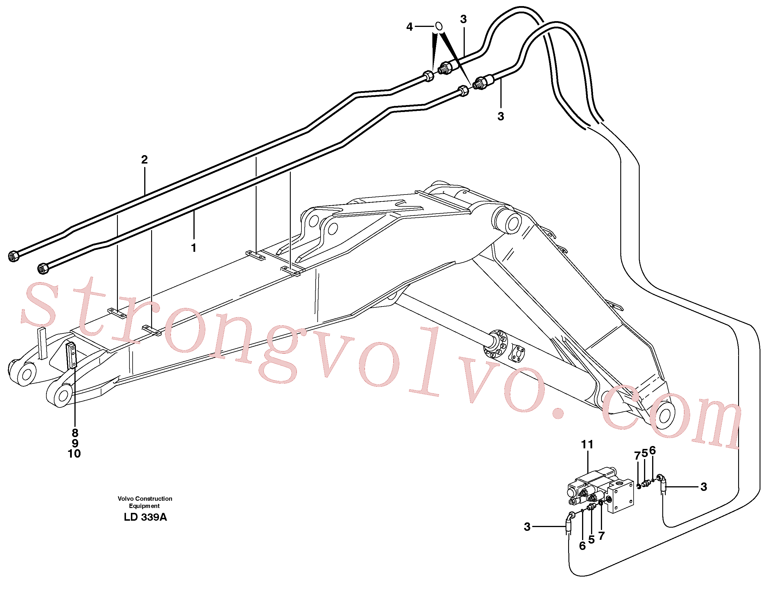 VOE14372070 Volvo(LD339A Montagem)