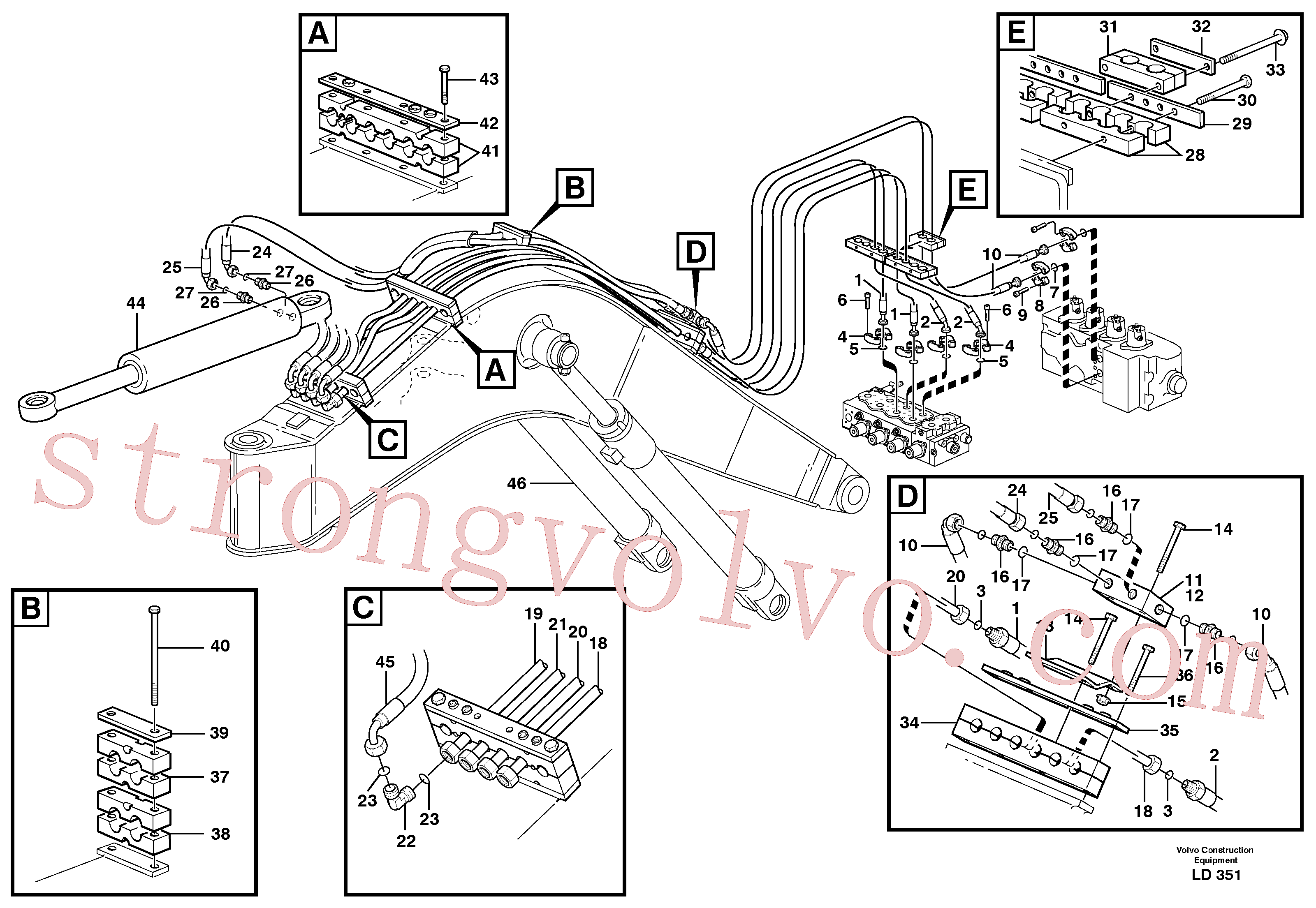 VOE14379200 Volvo(LD351 Montagem)