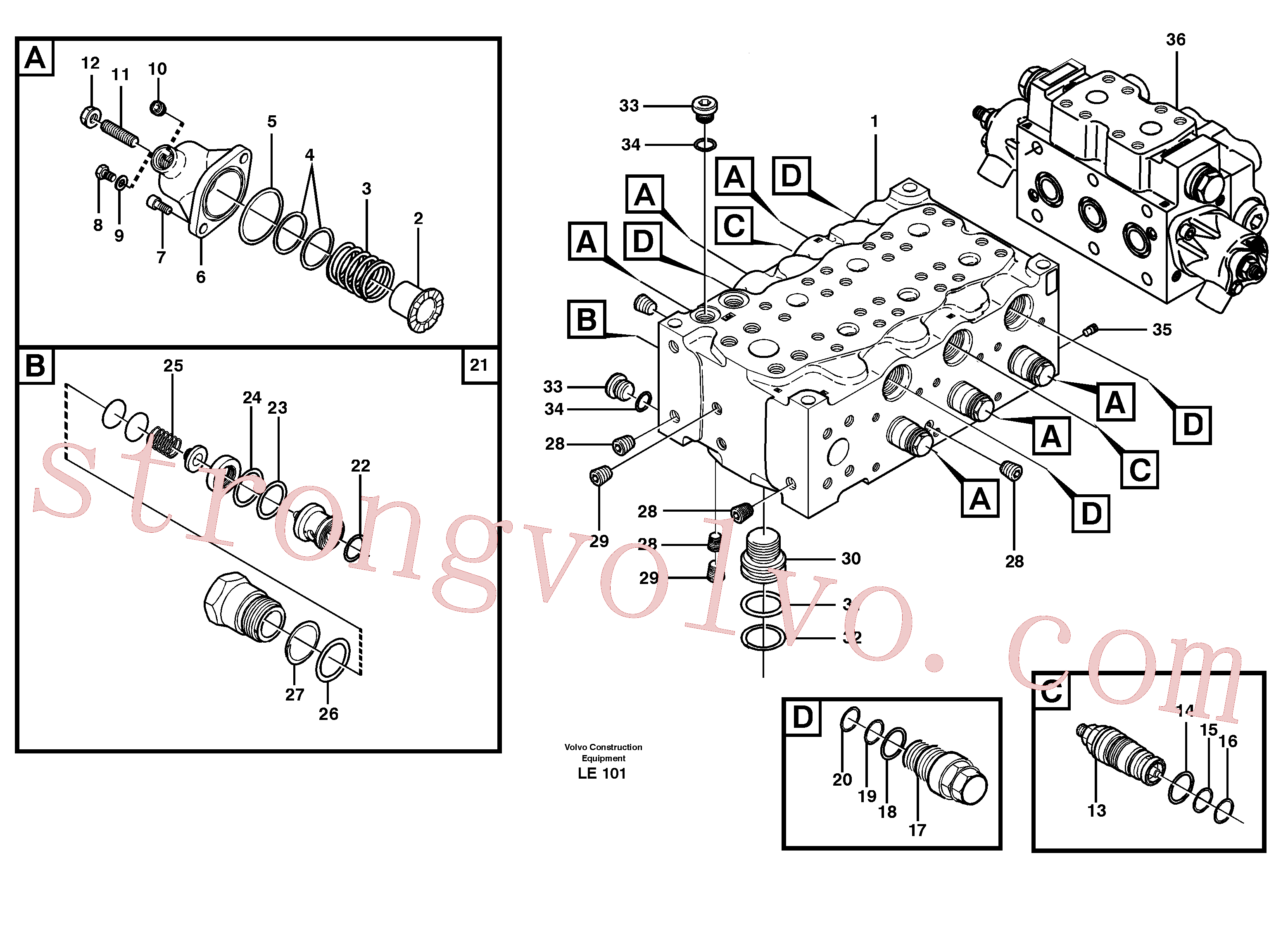 VOE11704892 Volvo(LE101 Montagem)