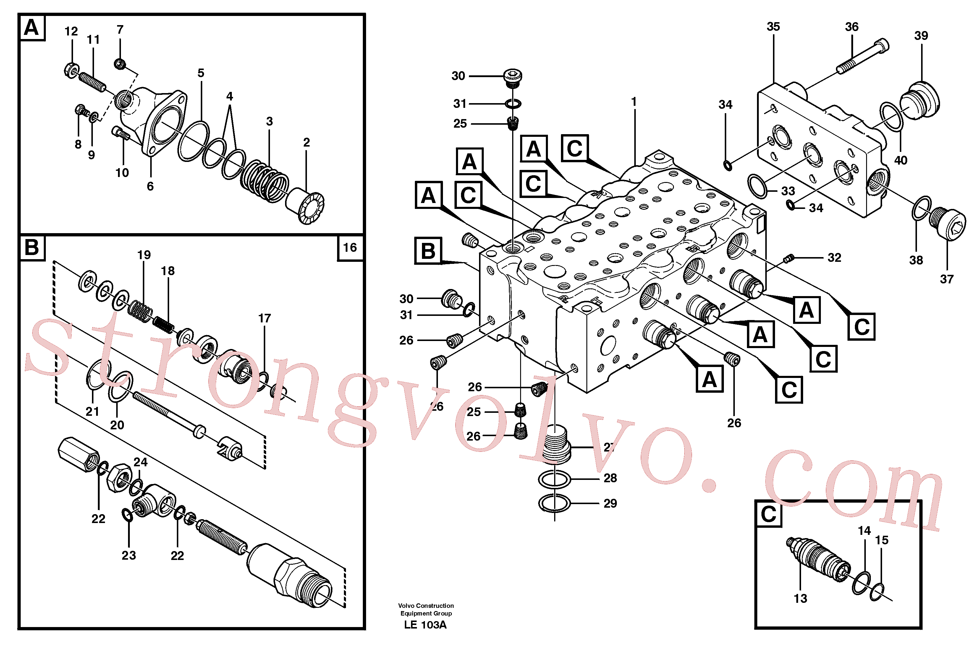 VOE11704847 Volvo(LE103A Montagem)