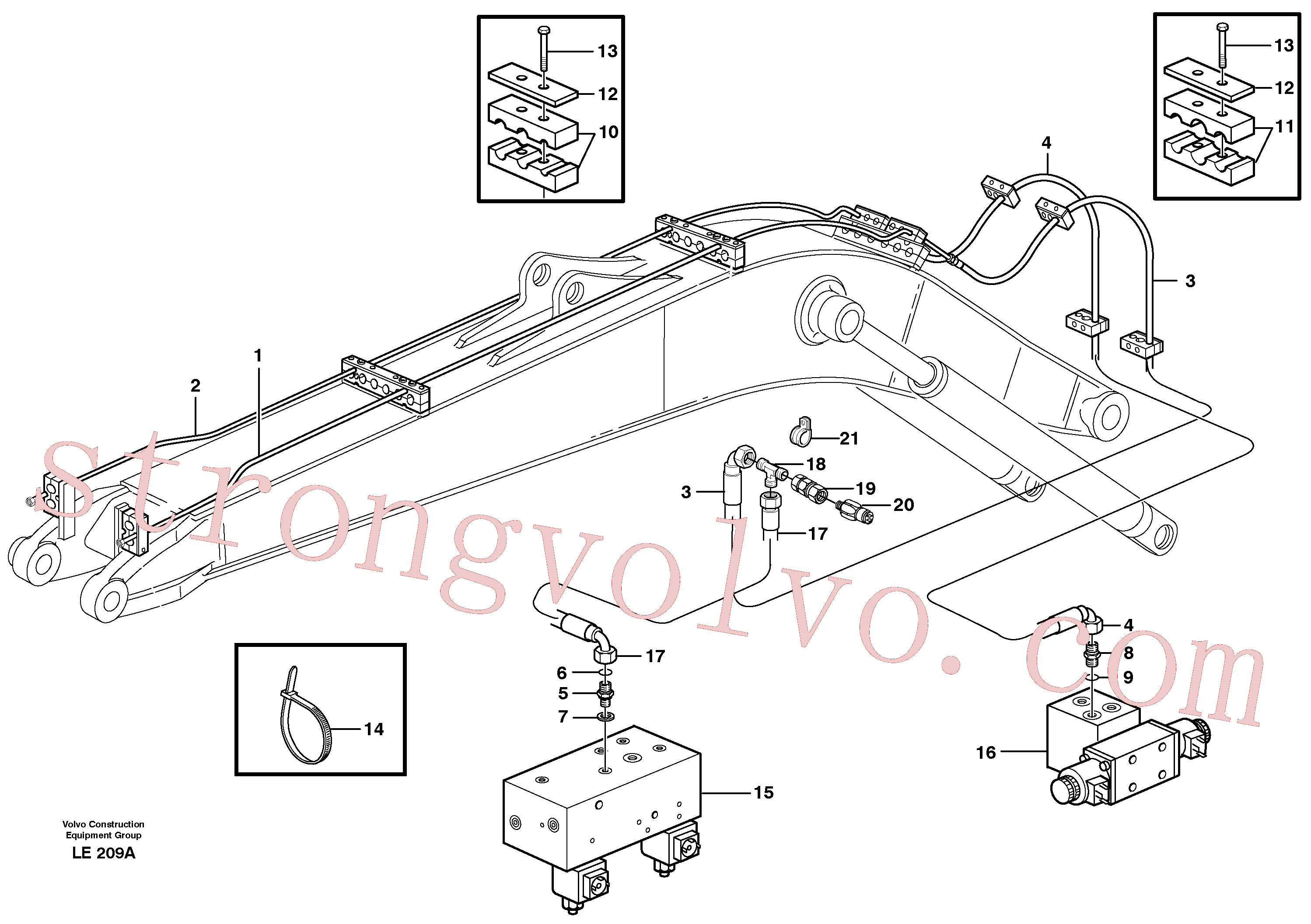 ZM4383294 Volvo(LE209A Montagem)