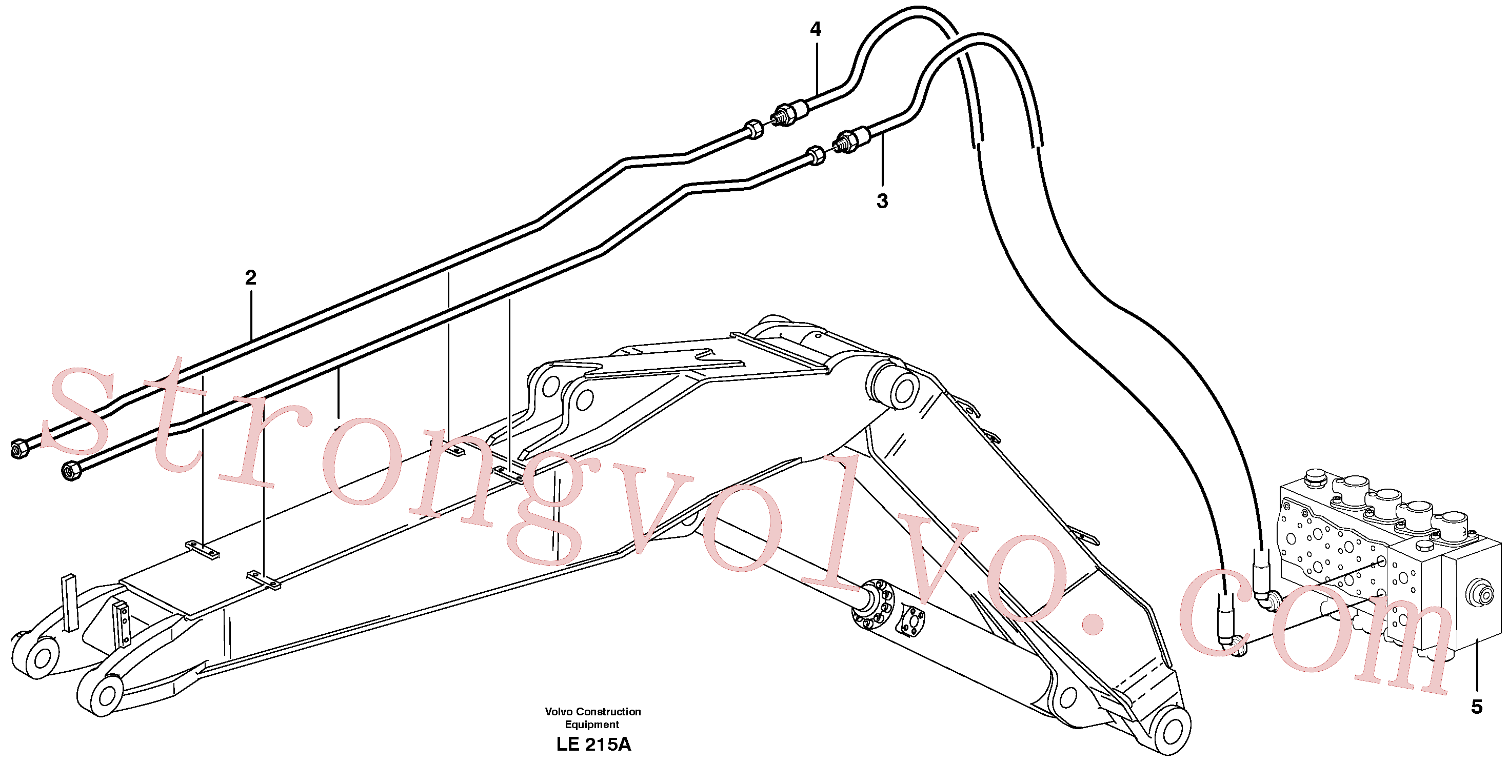 VOE14372717 Volvo(LE215A Montagem)