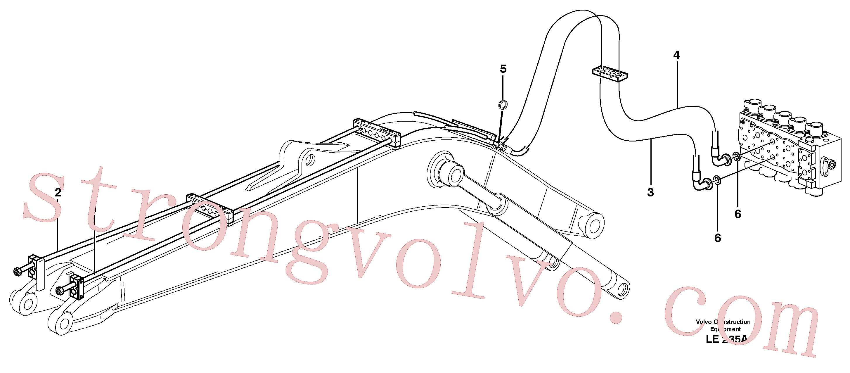 VOE14346751 Volvo(LE235A Montagem)