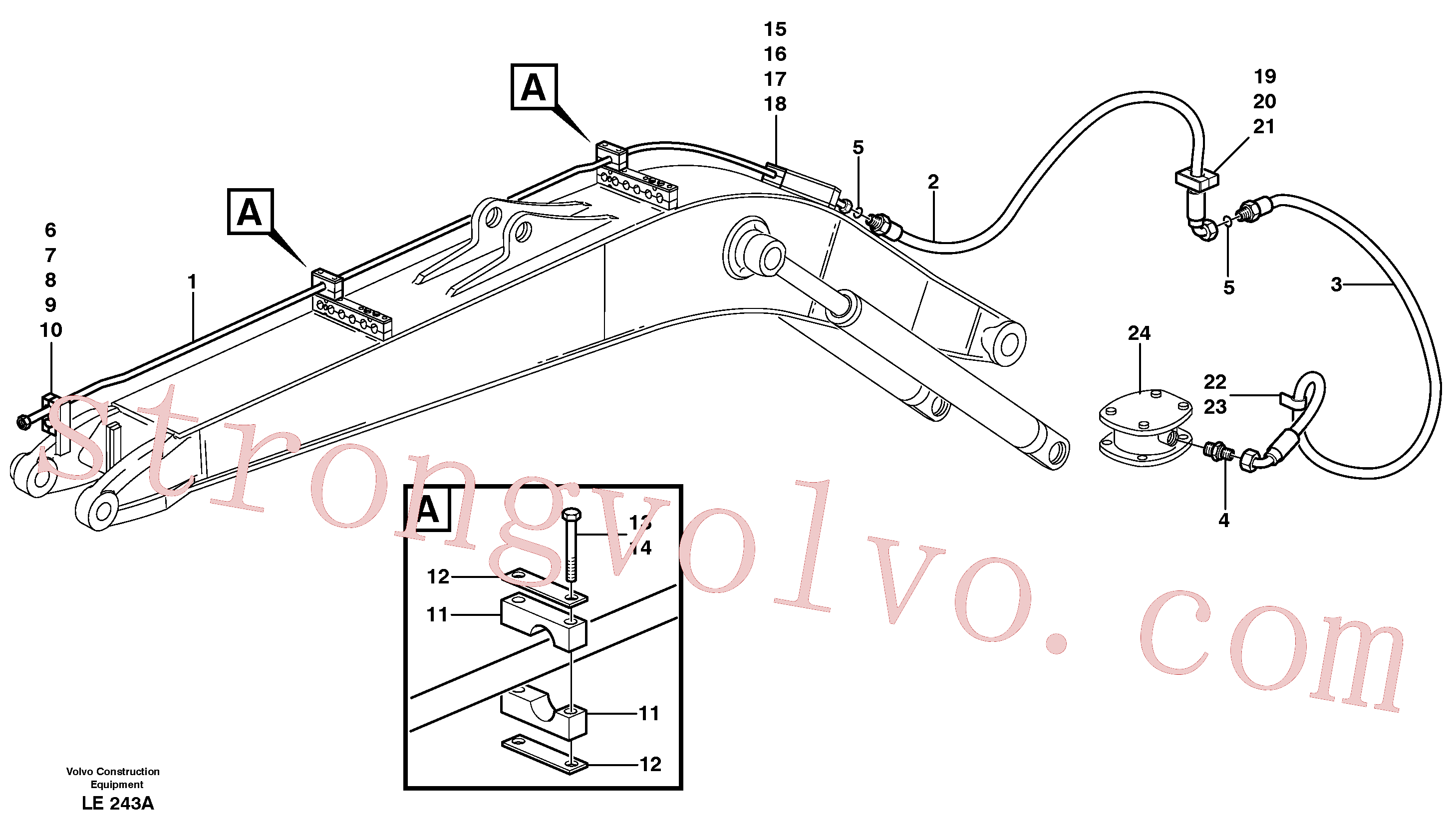 VOE14346800 Volvo(LE243A Montagem)