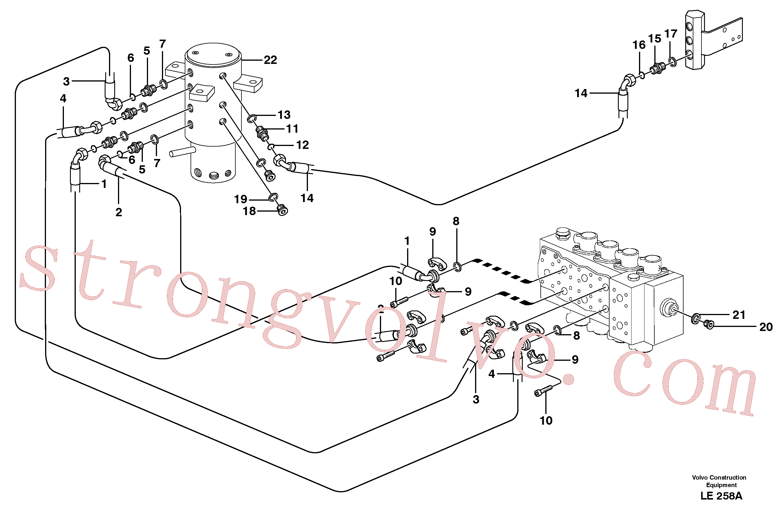 VOE14370248 Volvo(LE258A Montagem)