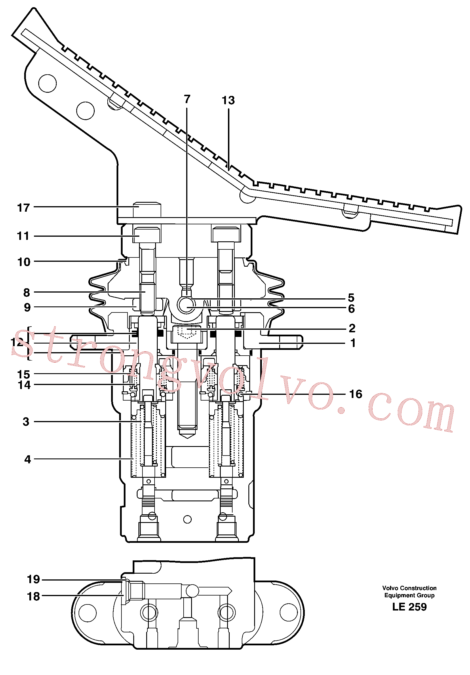 VOE11705990 Volvo(LE259 Montagem)