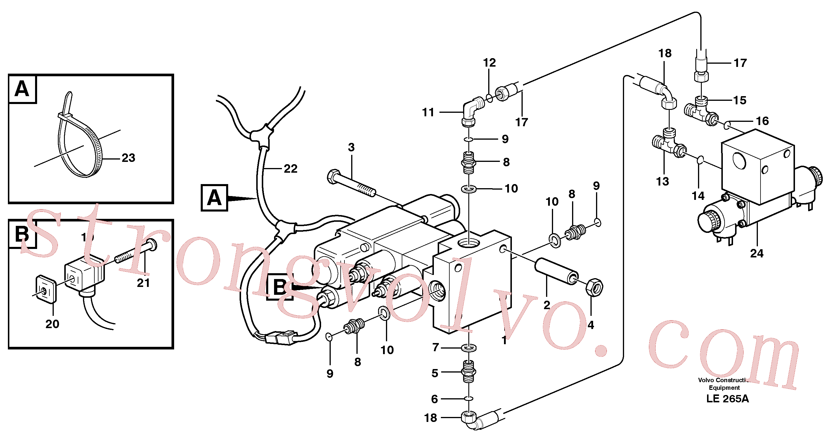 Volvo Acessórios para escavadeira VOE14372998 Eternity/2 Acessórios