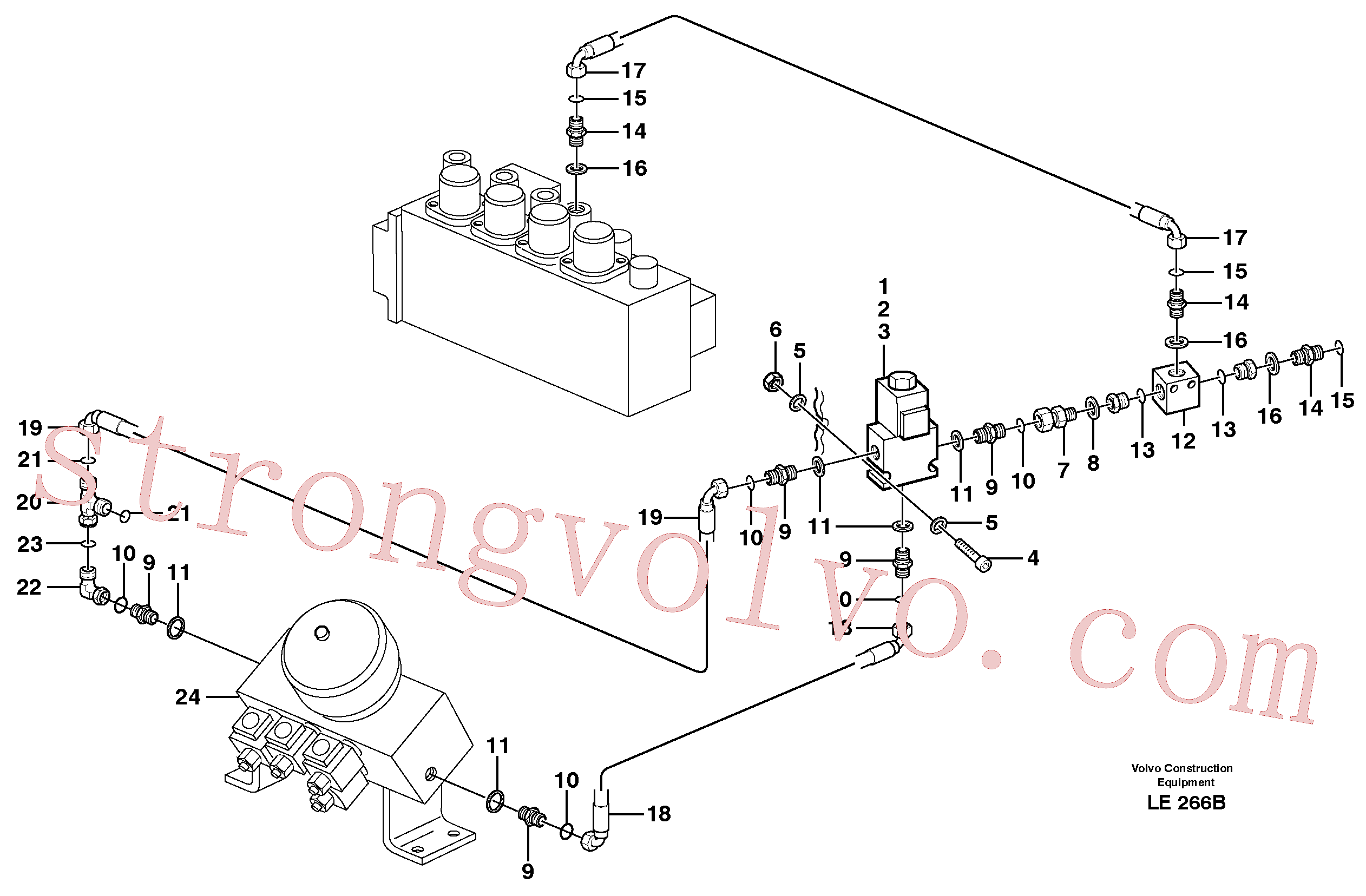 VOE14371605 Volvo(LE266B Montagem)