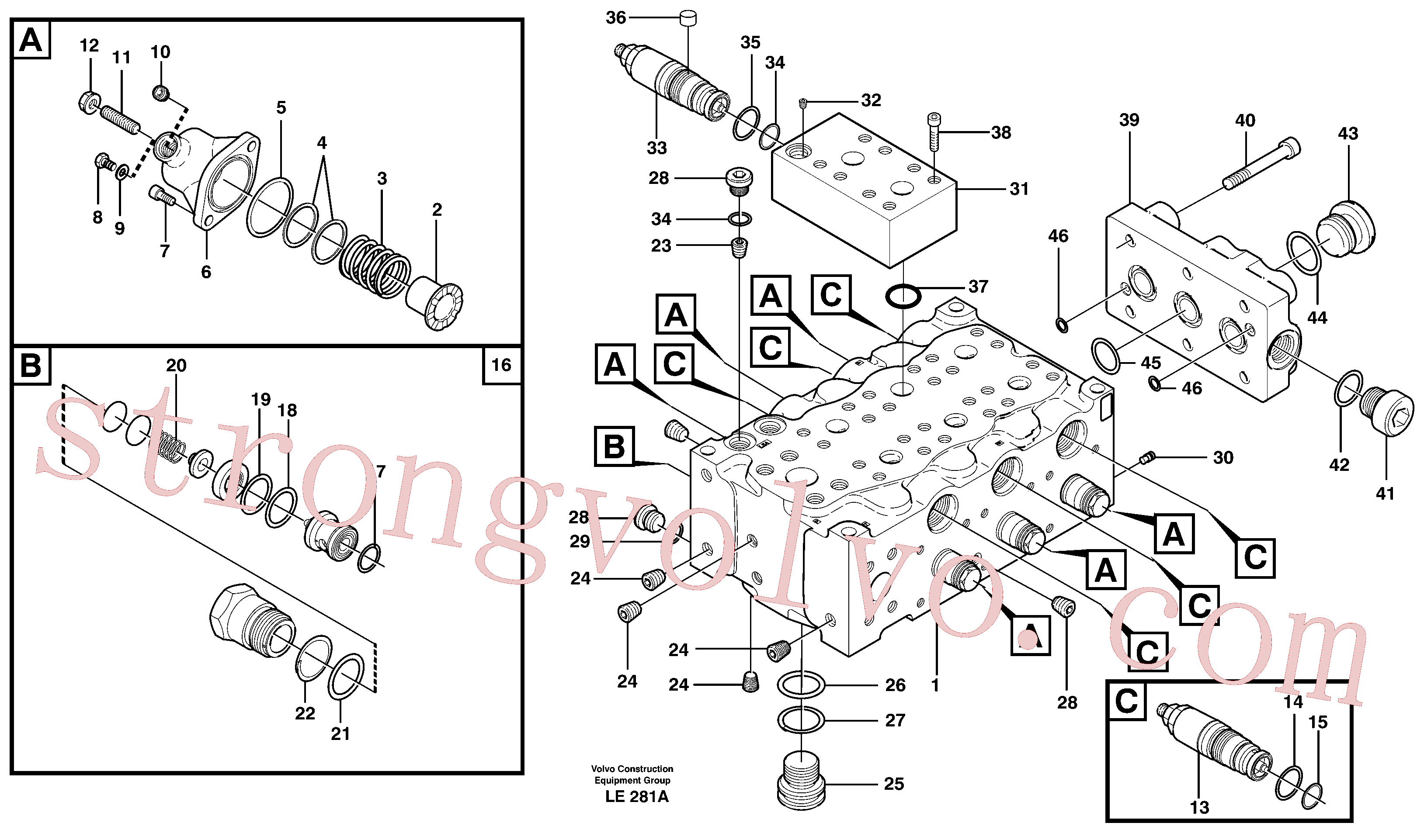 VOE11704847 Volvo(LE281A Montagem)