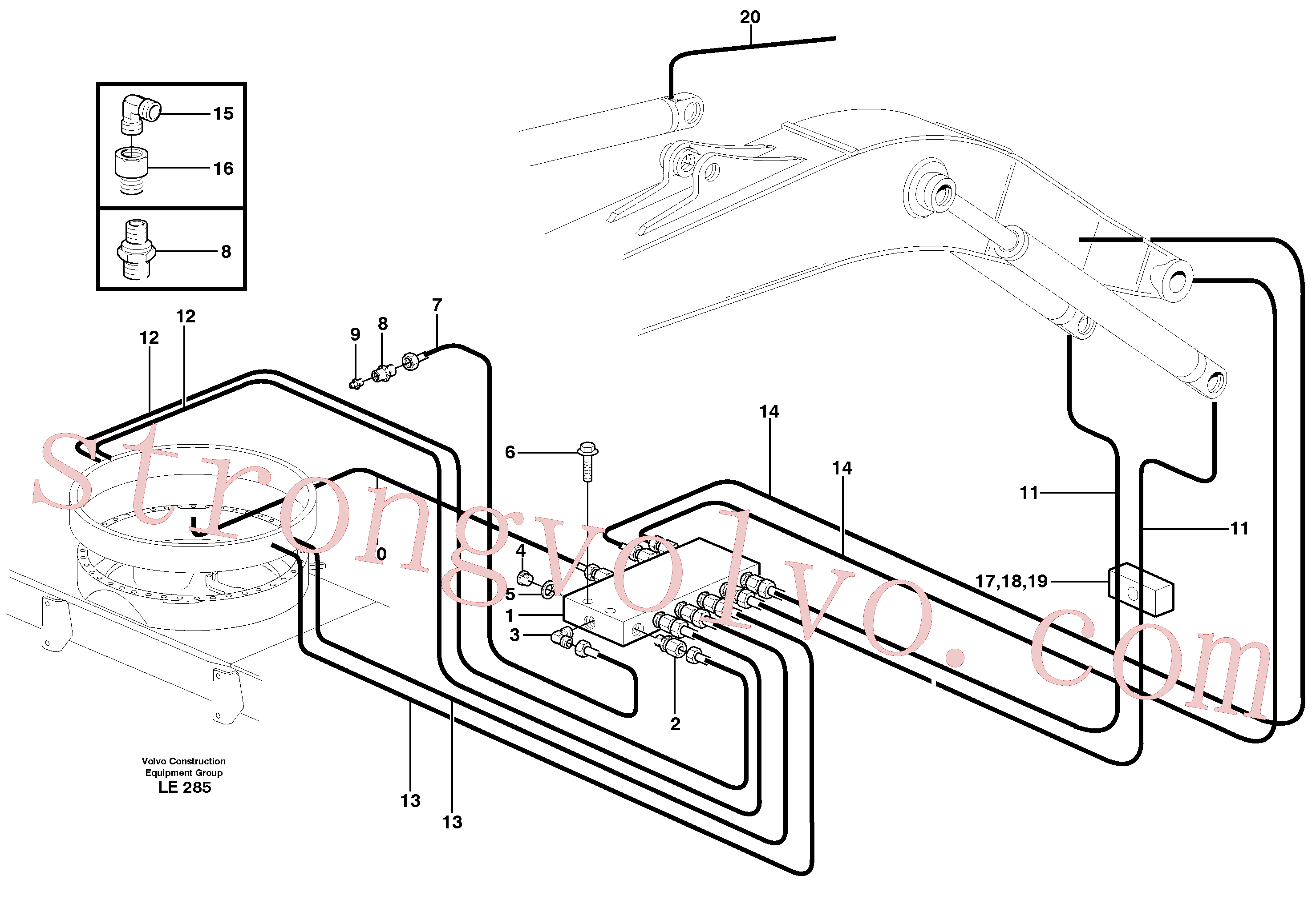 VOE11707453 Volvo(LE285 Montagem)