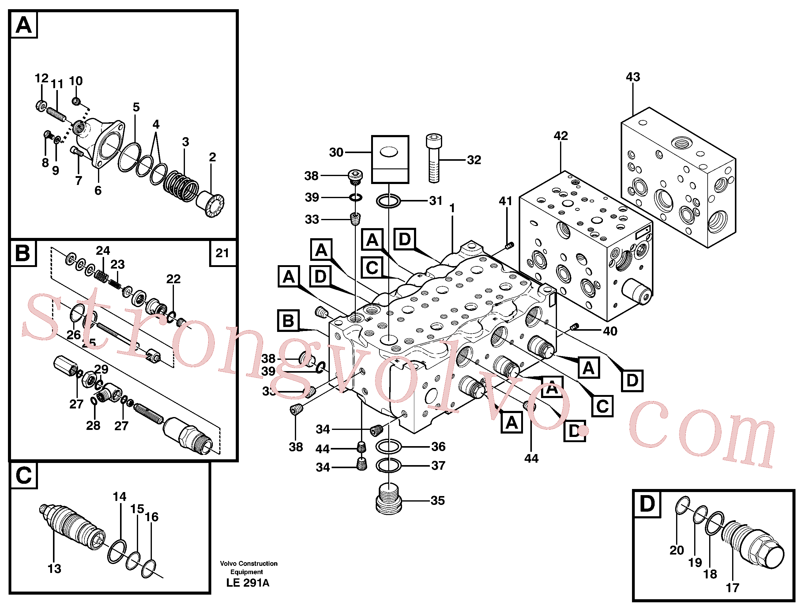 VOE11704829 Volvo(LE291A Montagem)