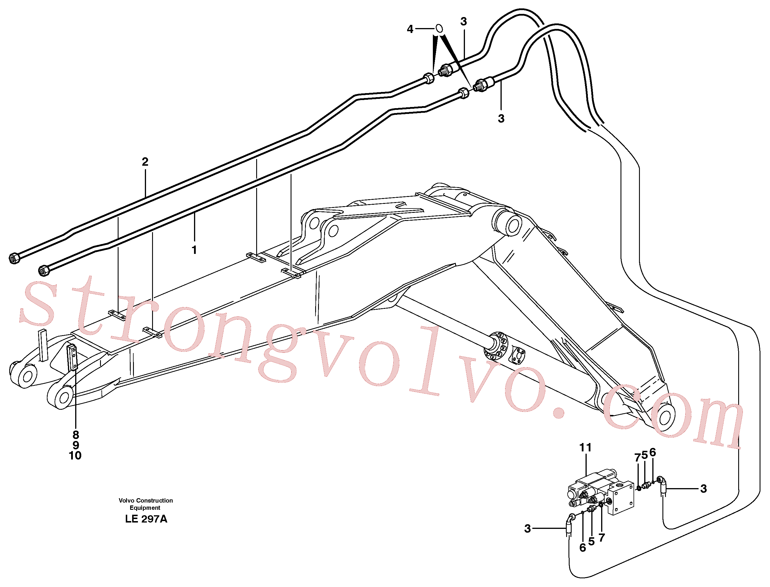VOE11802742 Volvo(LE297A Montagem)