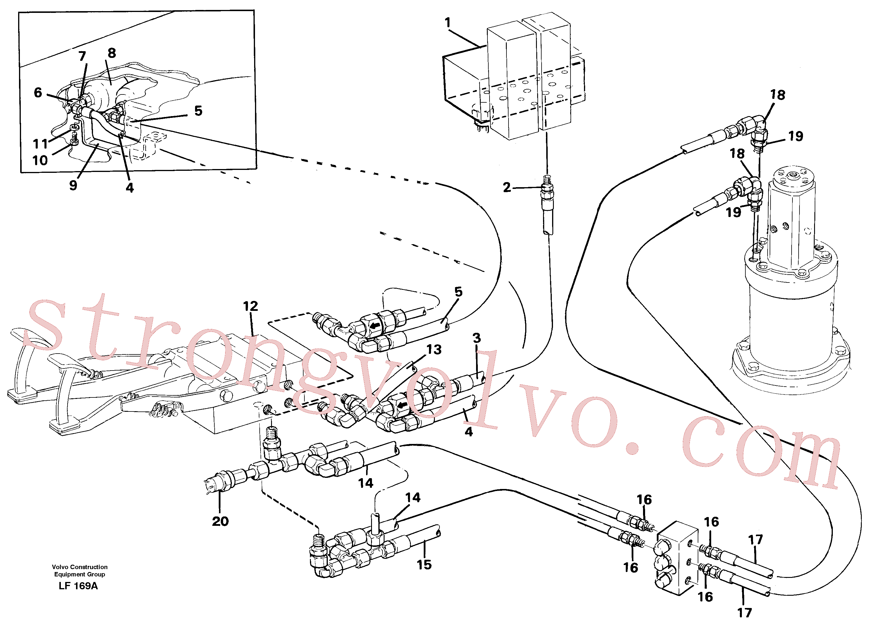 VOE14213824 Volvo(LF169A Montagem)