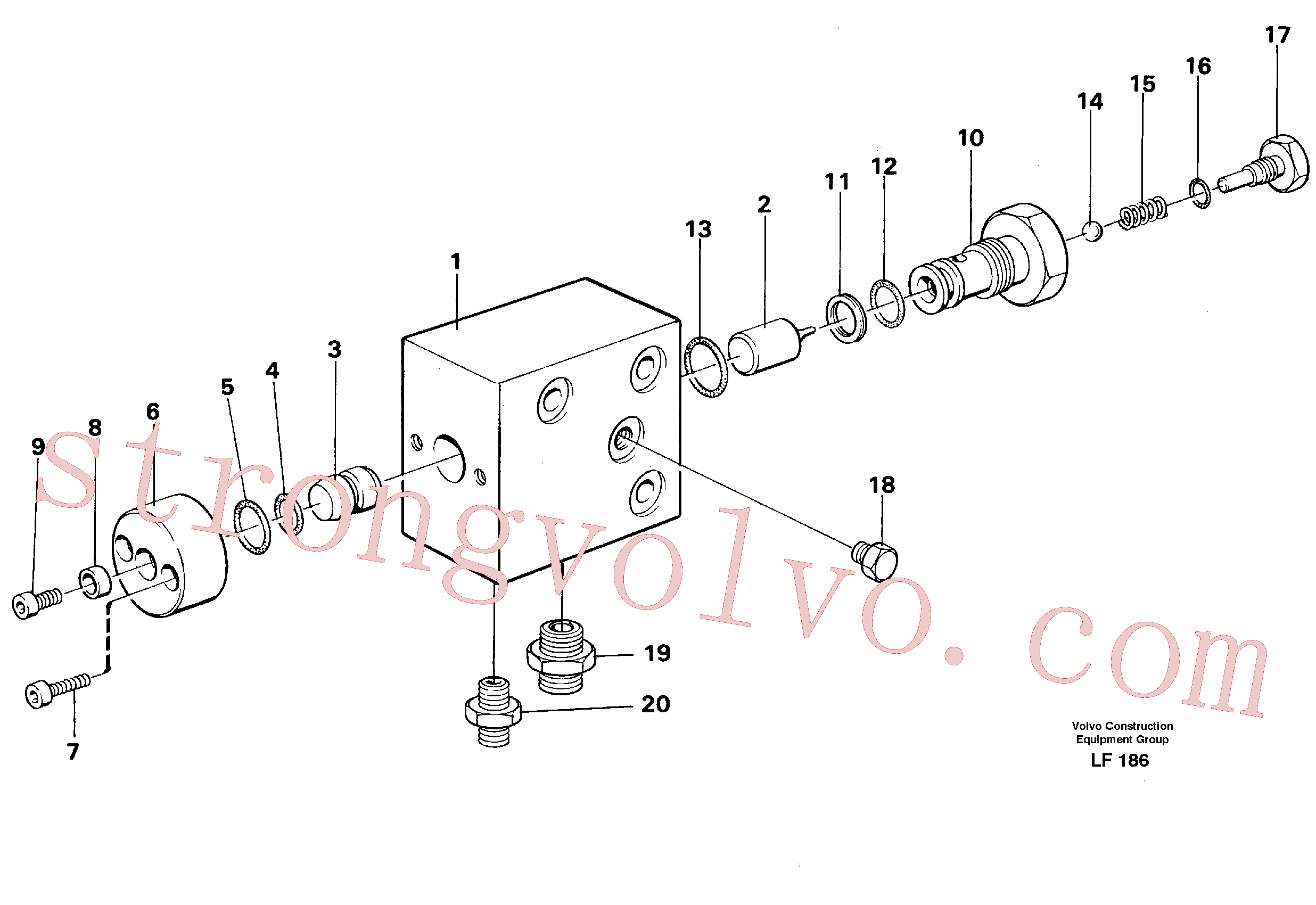 VOE14023244 Volvo(LF186 Montagem)