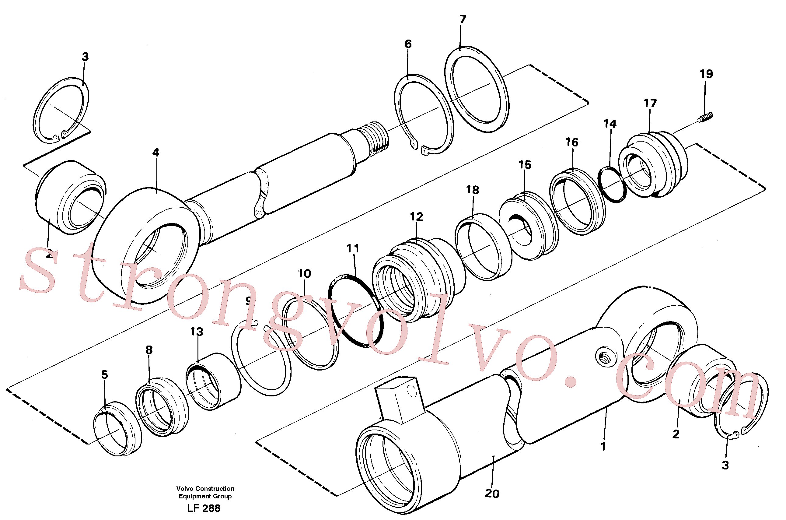 VOE14101934 Volvo(LF288 Montagem)