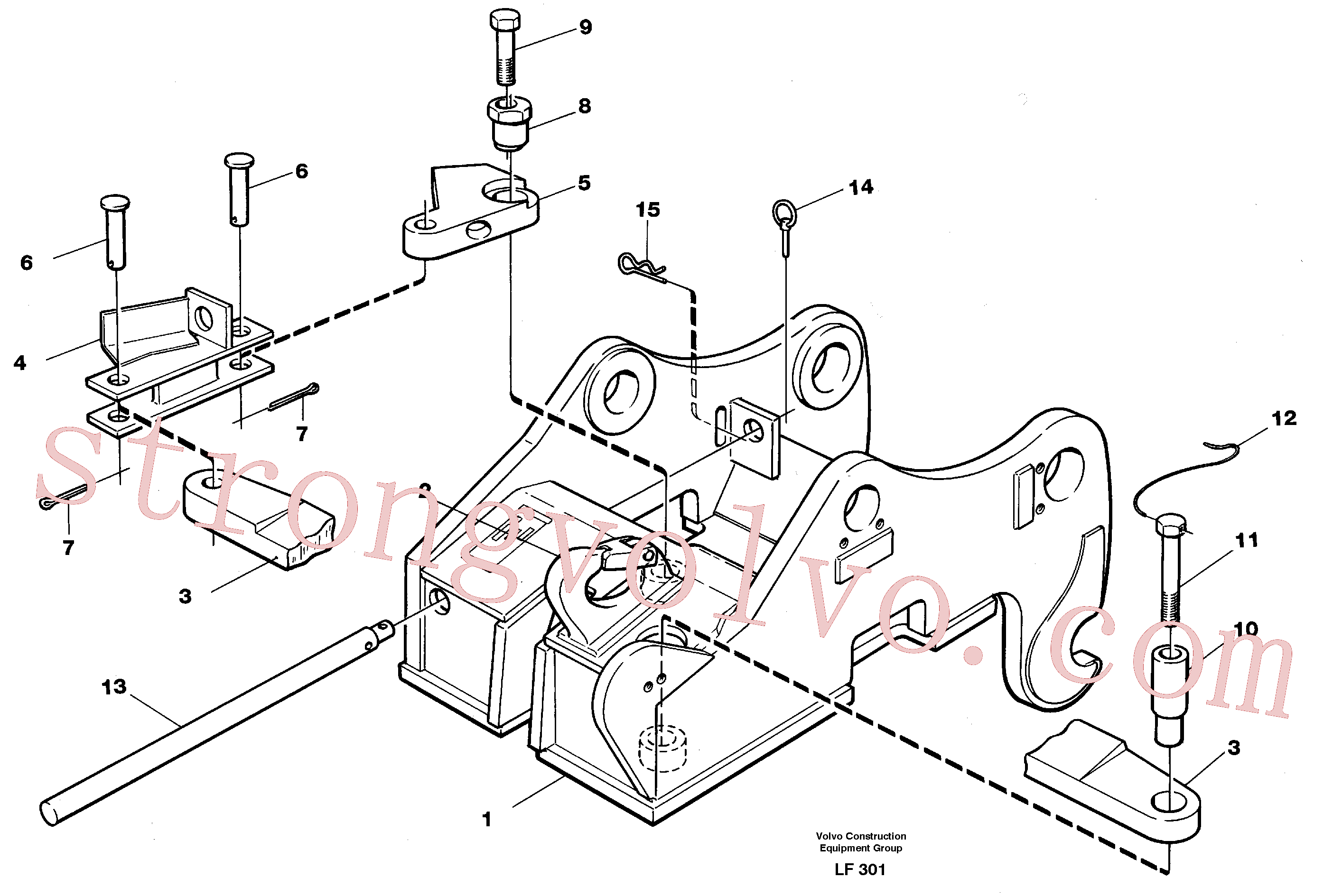 VOE14235531 Volvo Quickfit, mecânico(LF301 Montagem)
