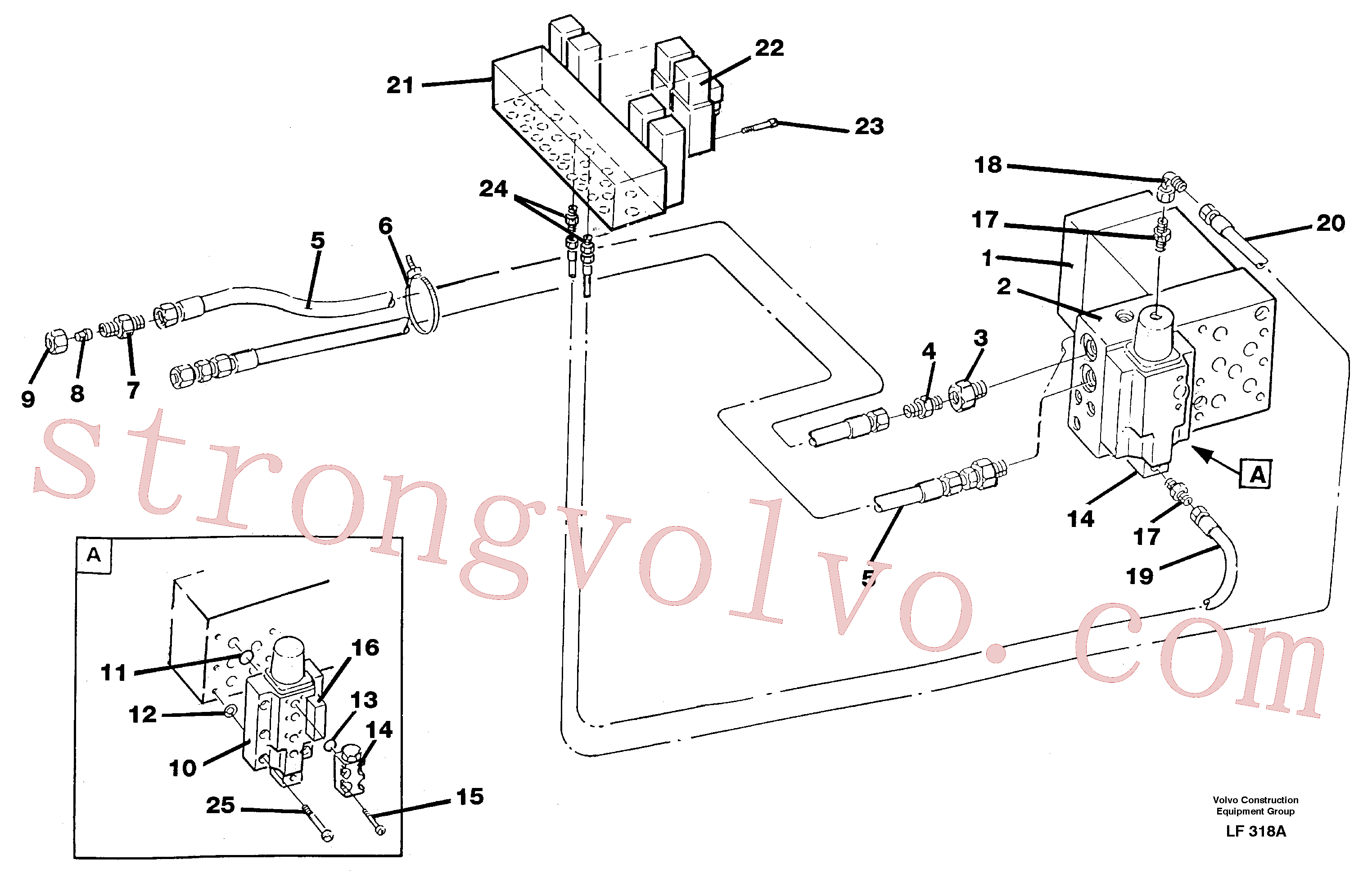 VOE14012517 Volvo(LF318A Montagem)