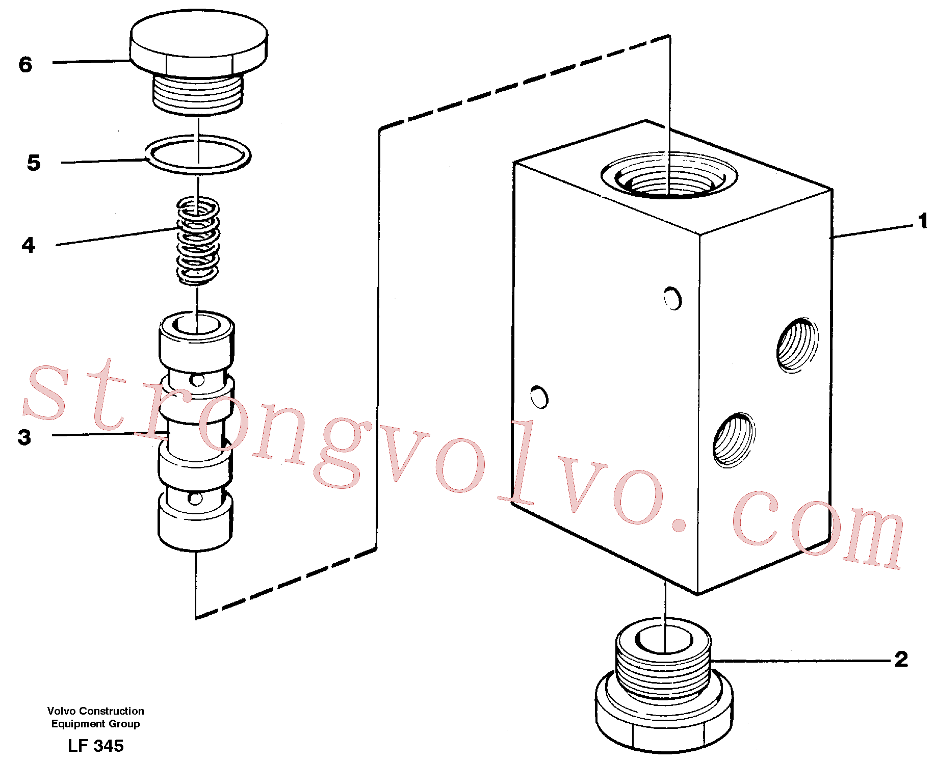 VOE14046506 Volvo(LF345 Montagem)