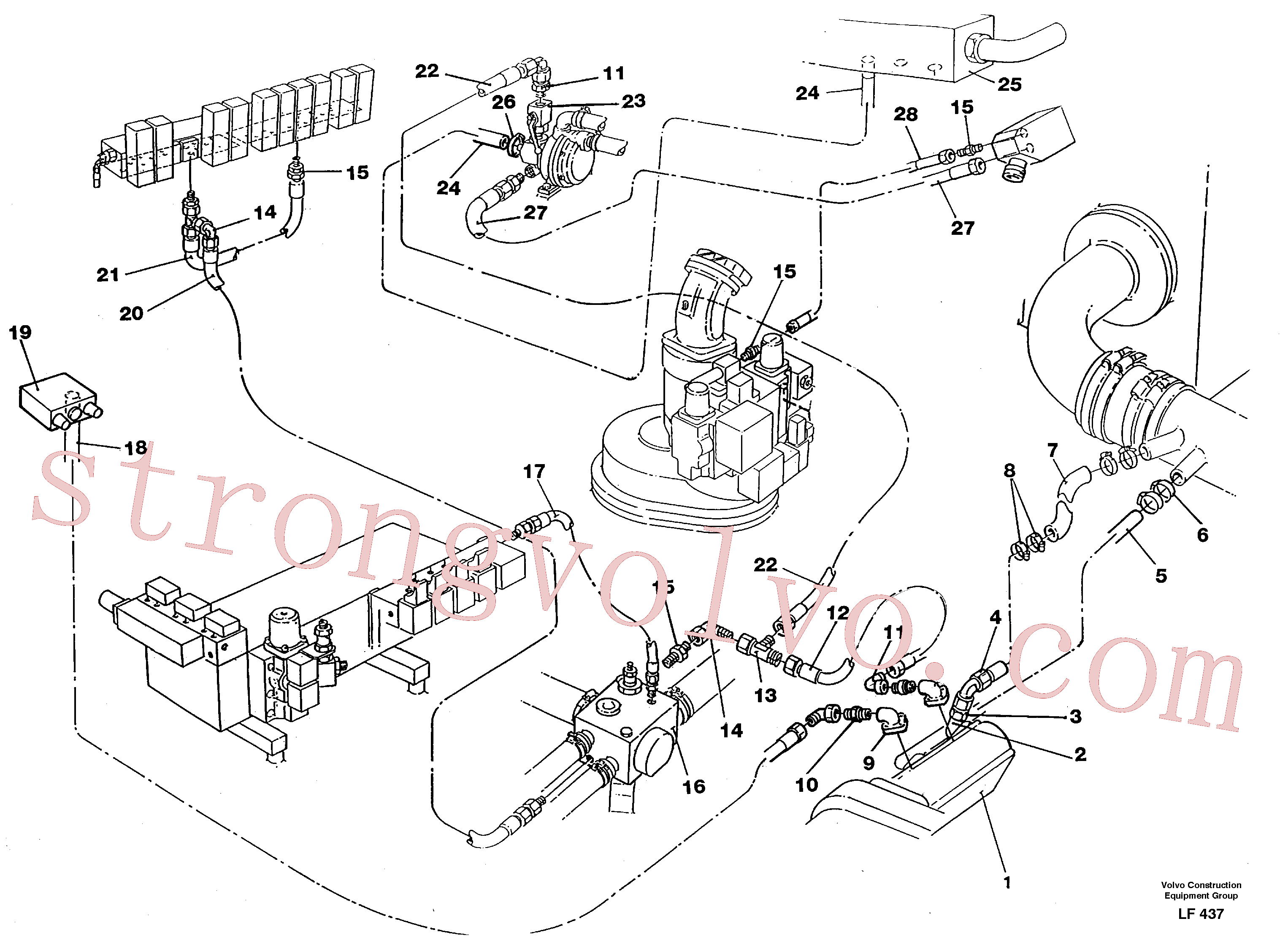 VOE14256543 Volvo(LF437 Montagem)