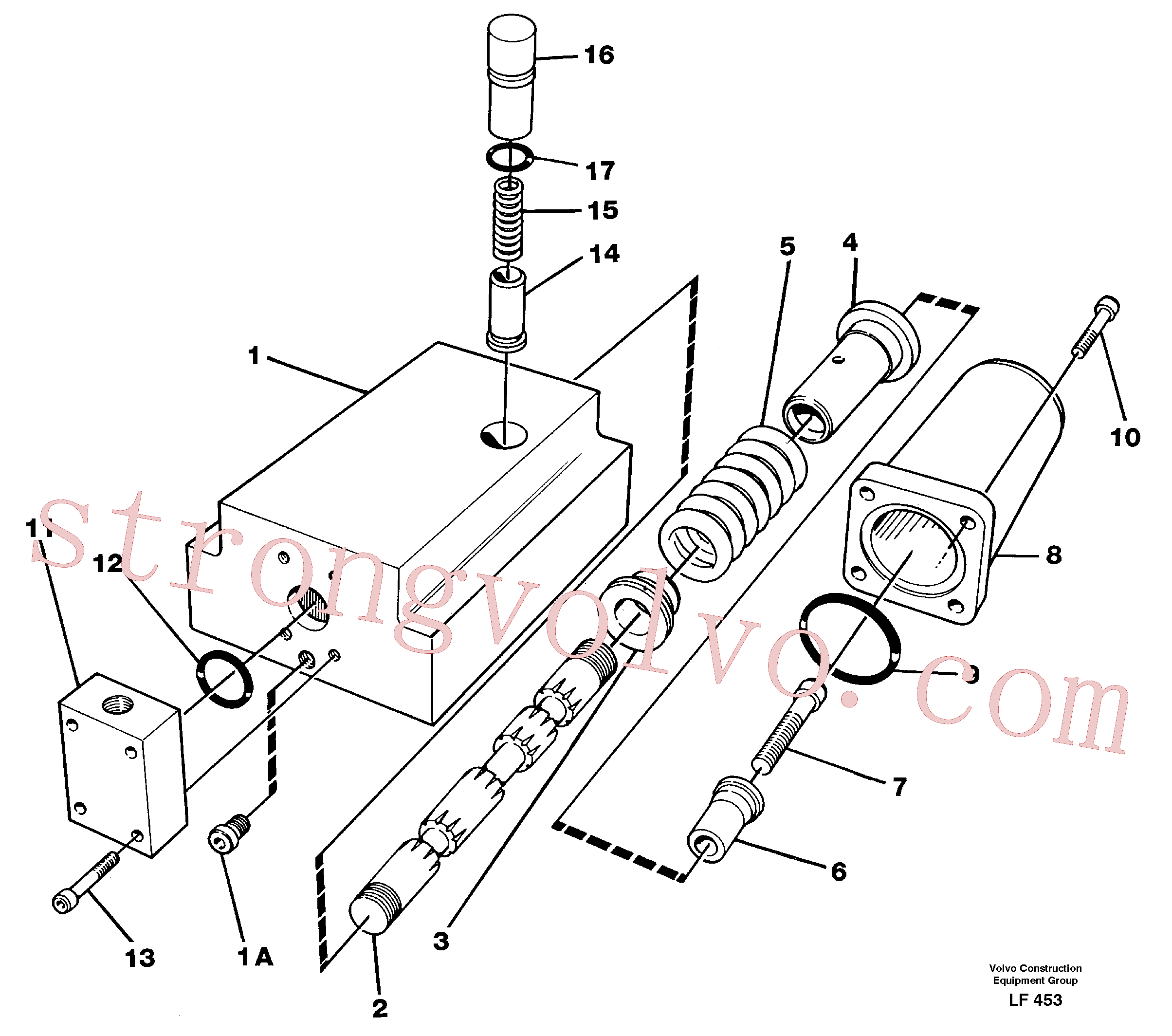 China Made VOE14261817 Corpo da válvula Volvo Acessórios para escavadeira