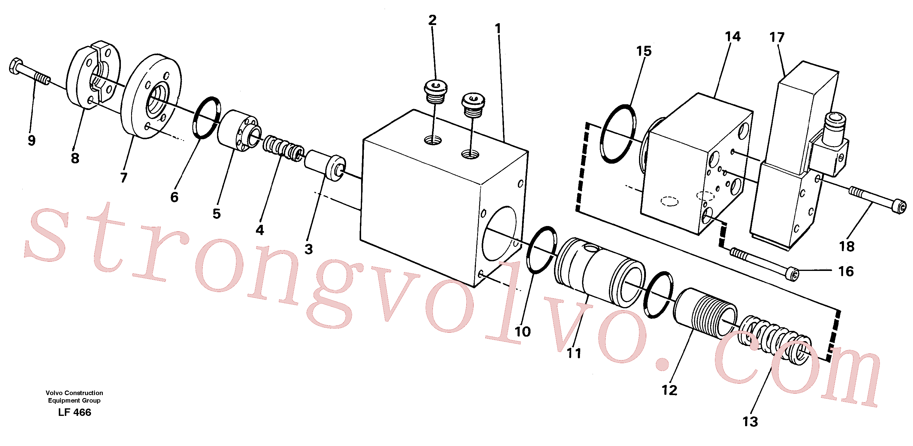 VOE14237932 Carcaça Inscreva-se para Volvo Acessórios para escavadeira