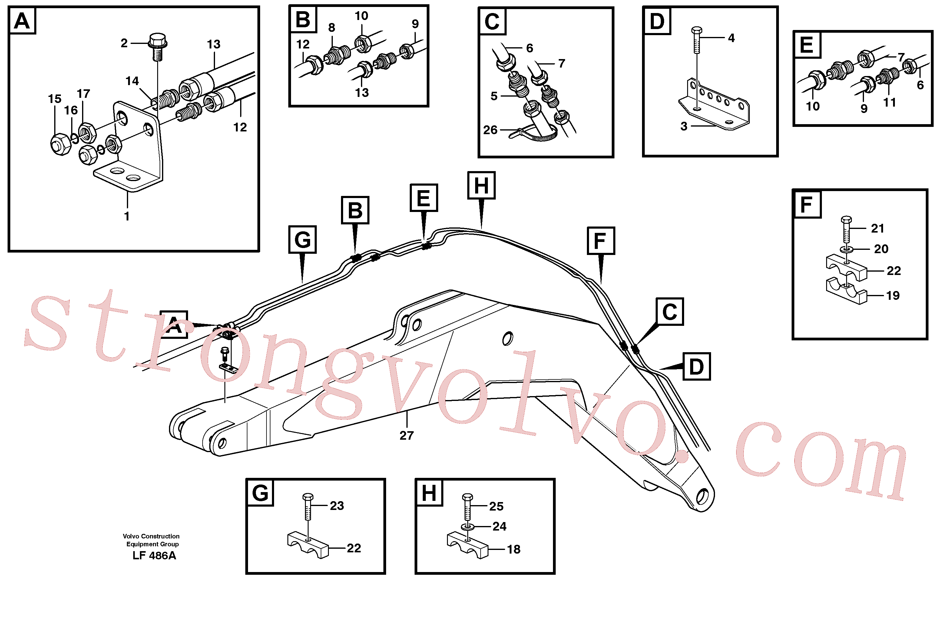 VOE14255381 Volvo(LF486A Montagem)