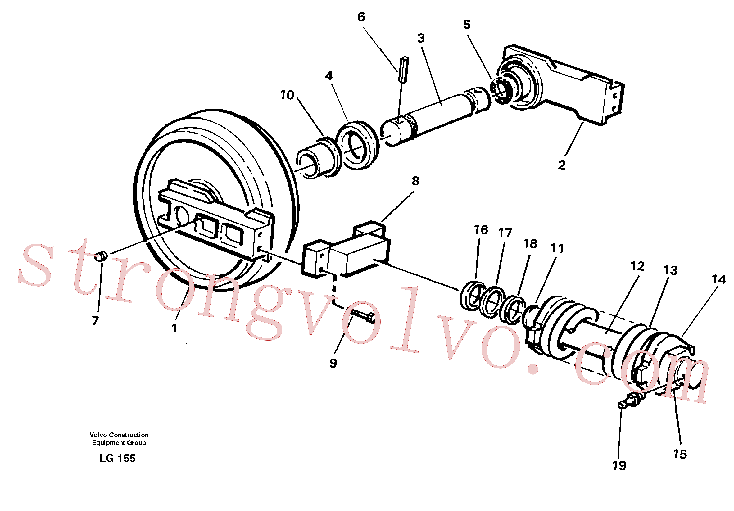 VOE955367 Volvo(LG155 Montagem)