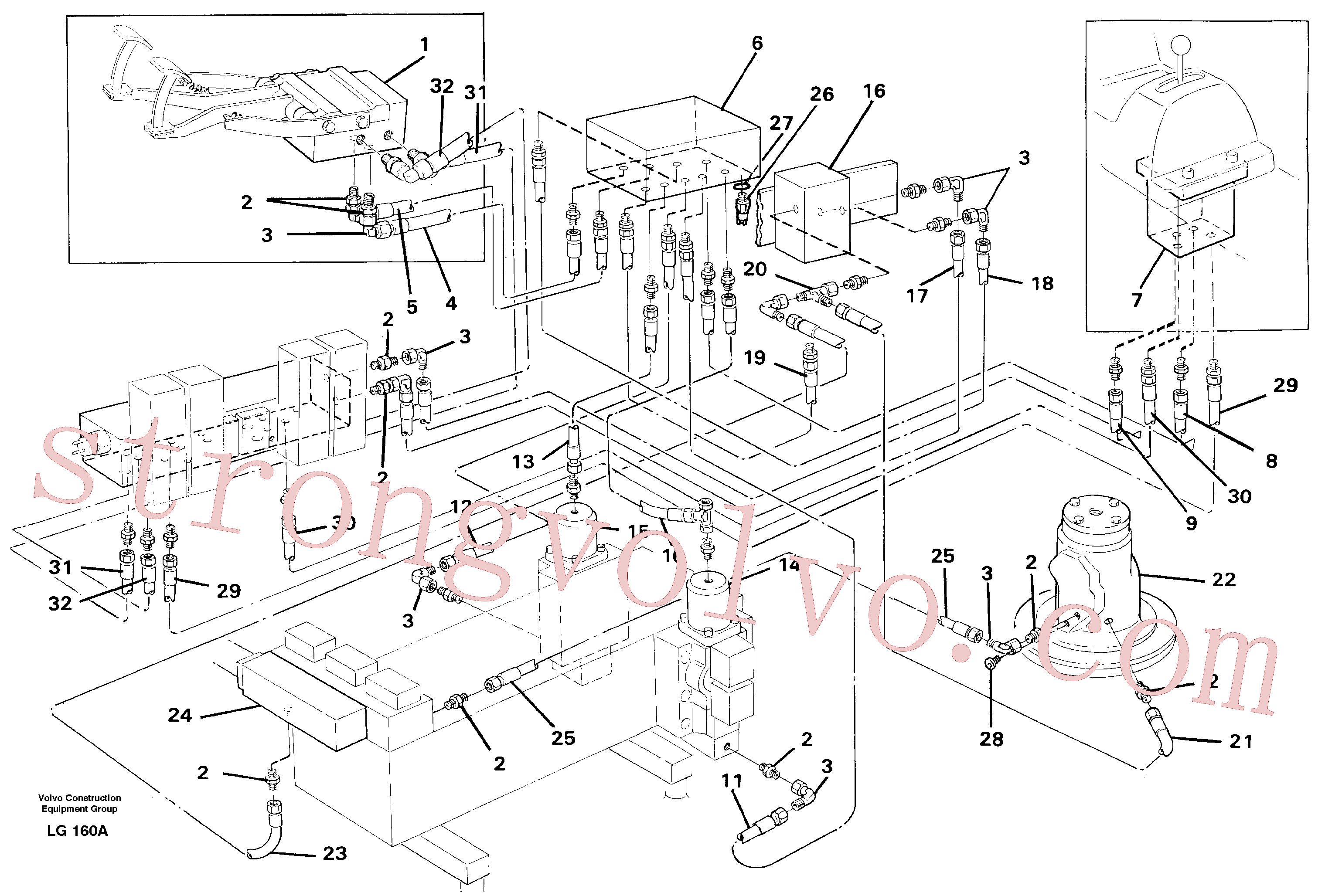 Volvo Montagem VOE14261203 Corpo da válvula Acessórios
