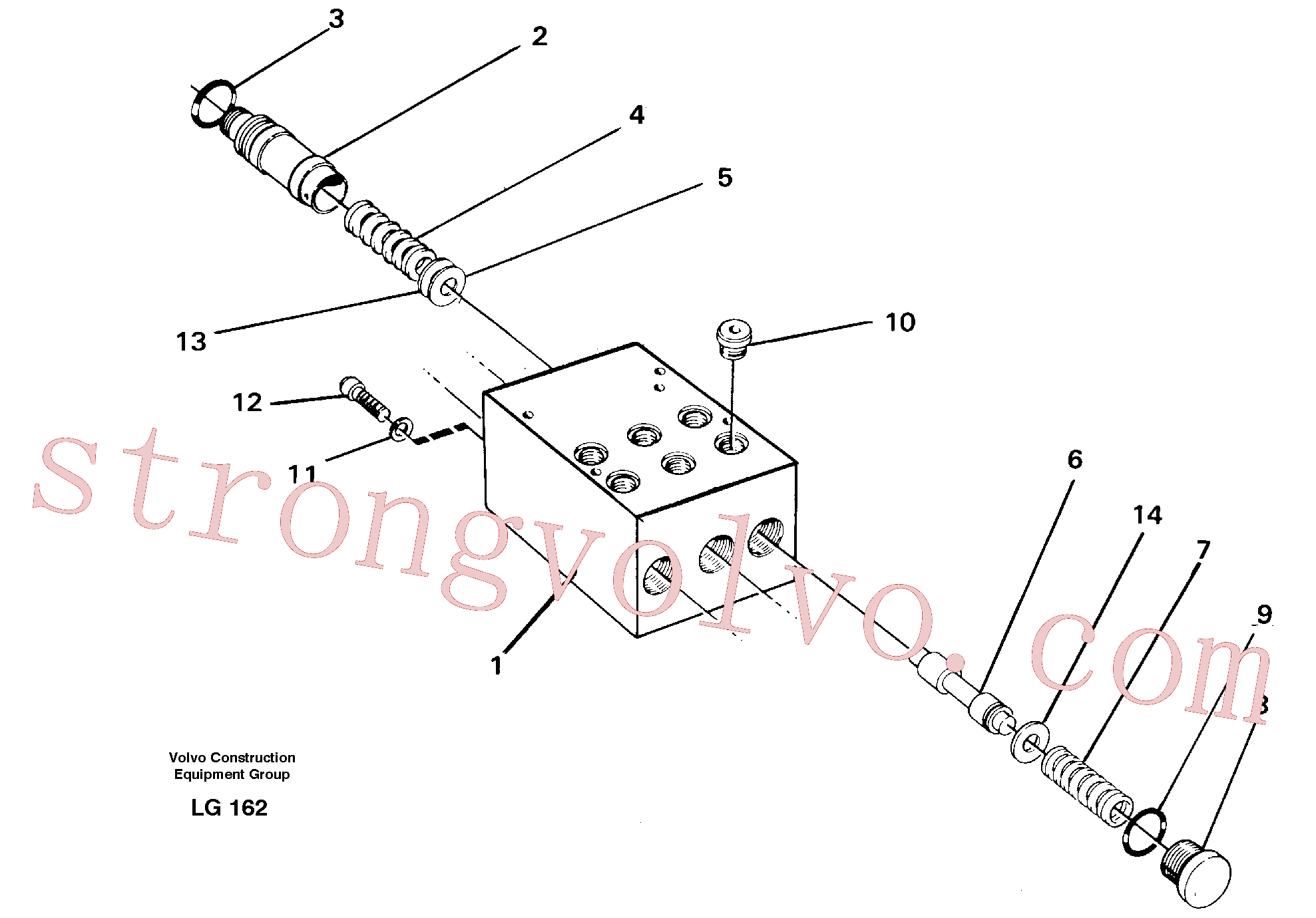 VOE14054203 Volvo(LG162 Montagem)
