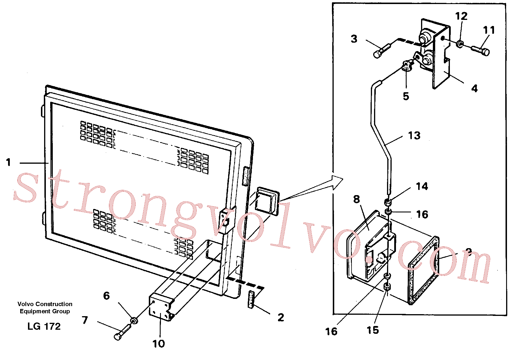 VOE14260100 Volvo(LG172 Montagem)