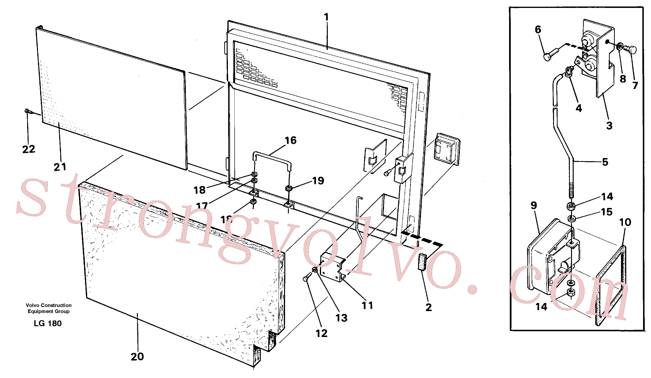 VOE14213014 Volvo(LG180 Montagem)