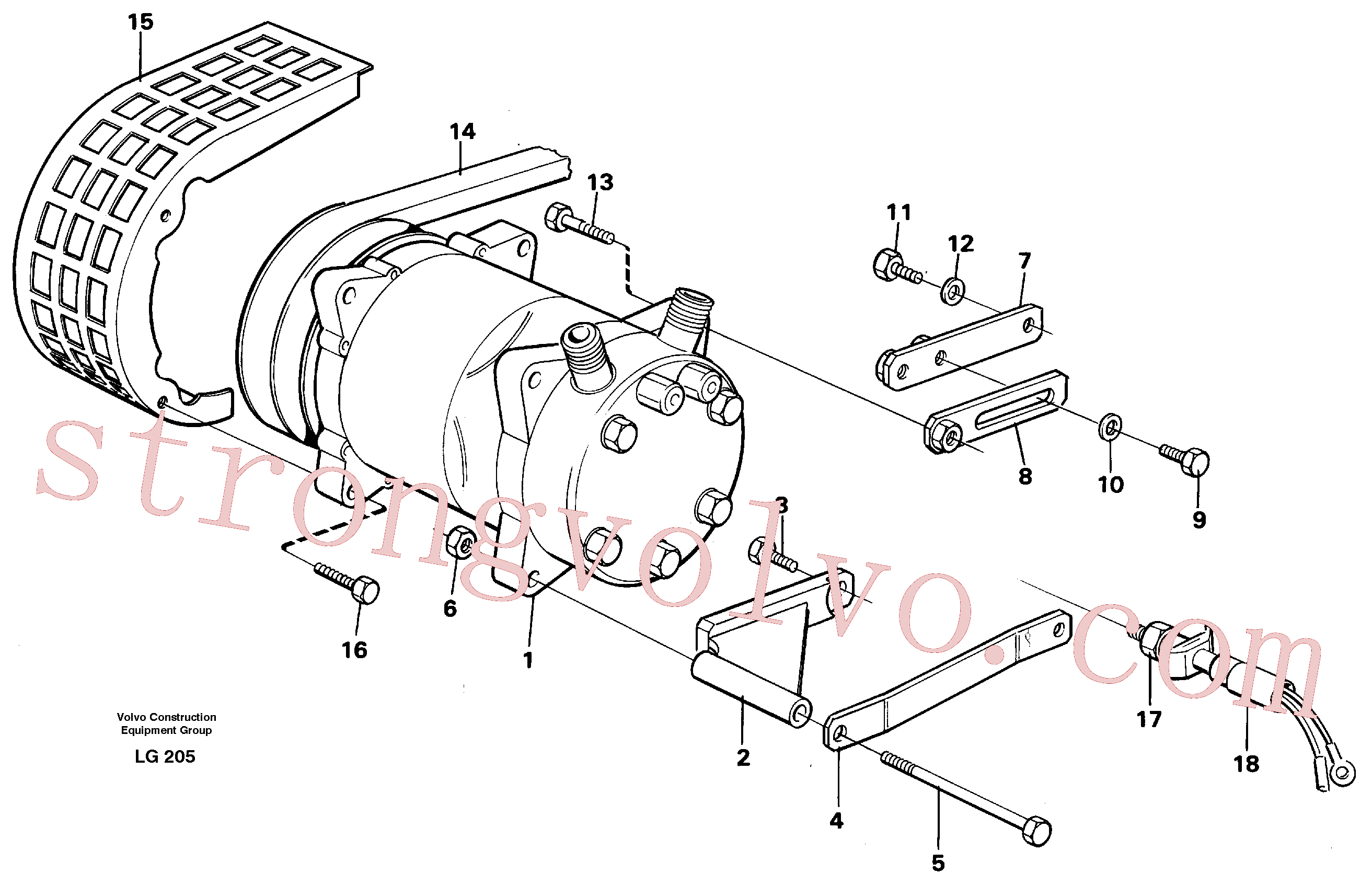 VOE14247403 Volvo(LG205 Montagem)