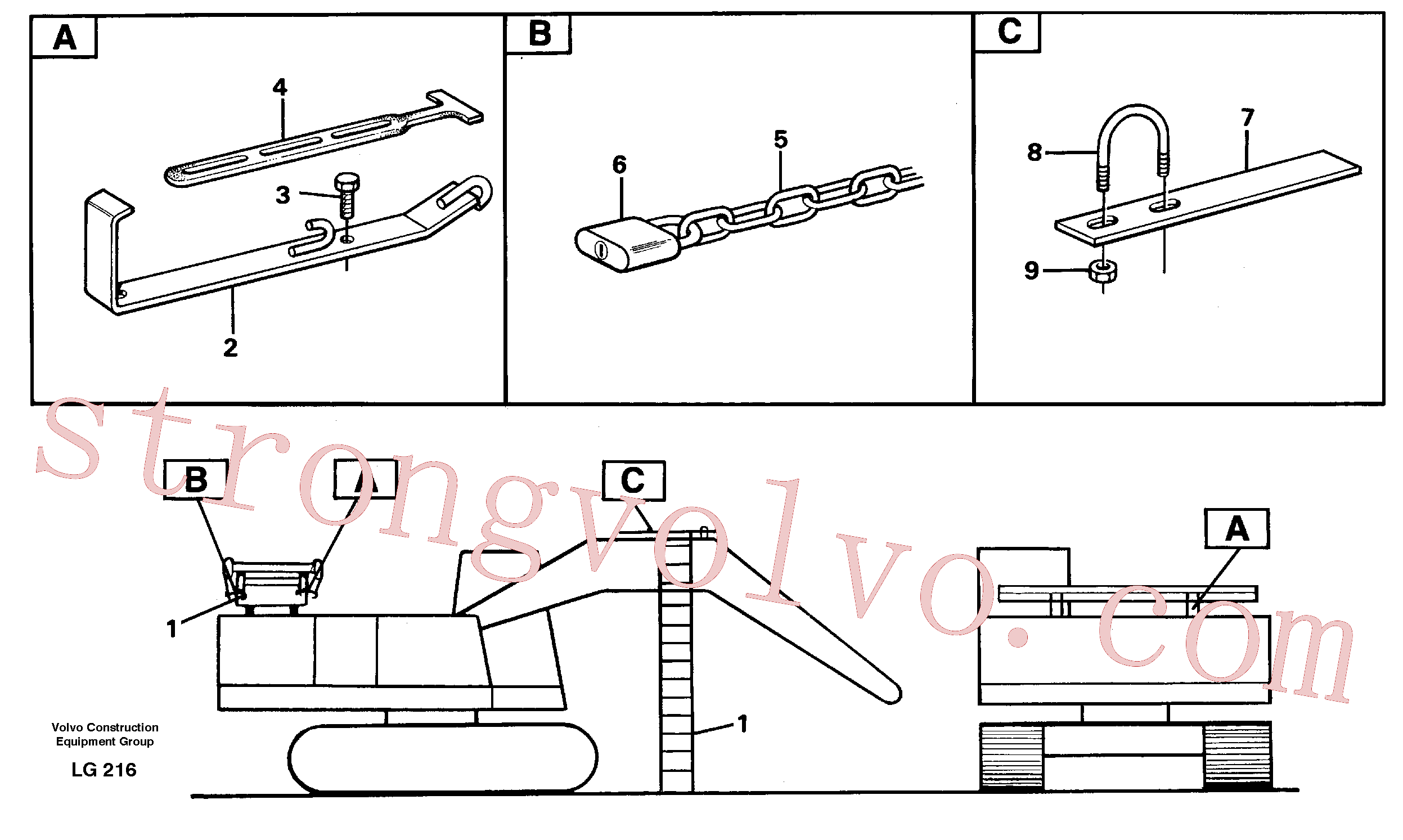 VOE14230260 Volvo(LG216 Montagem)