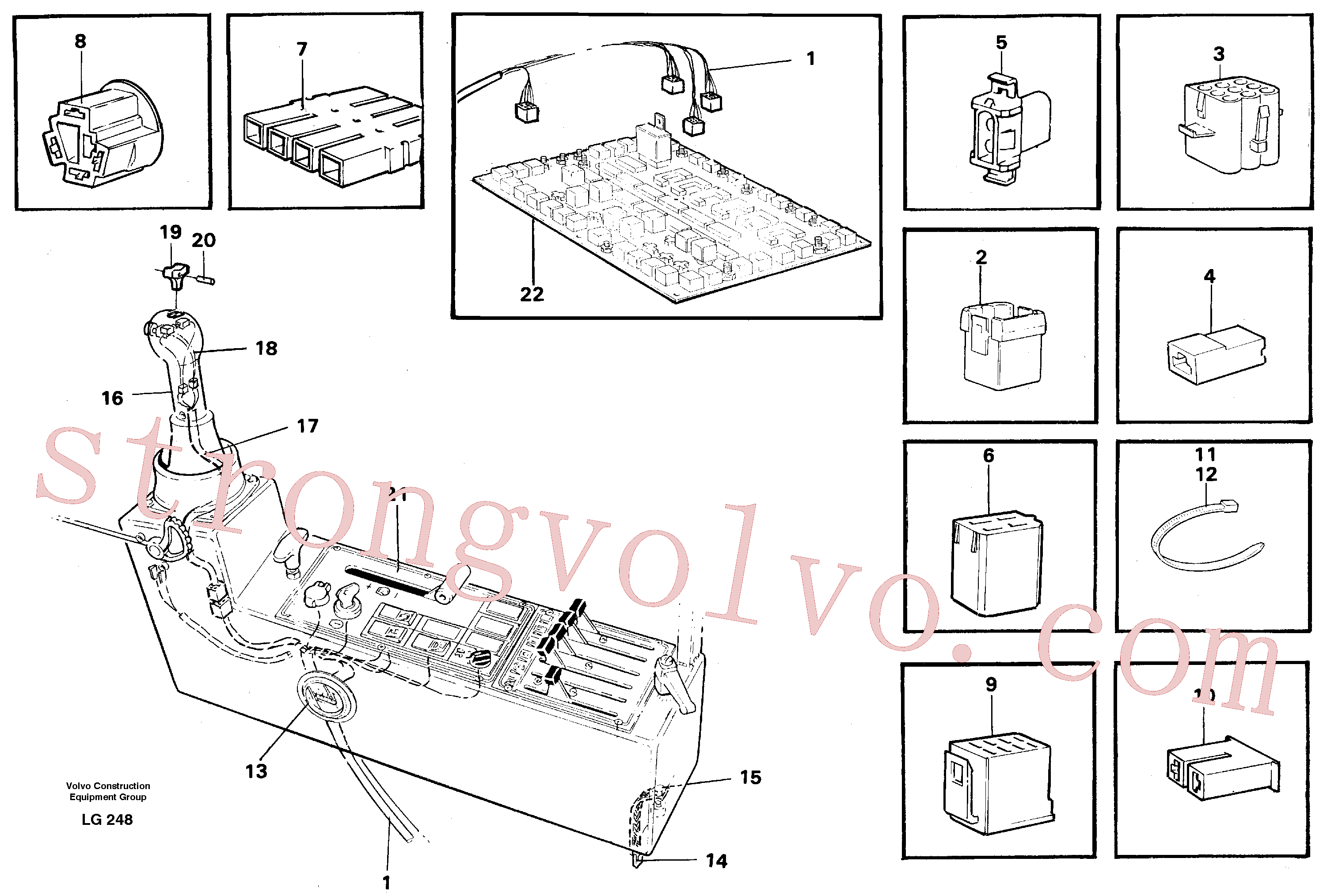 Volvo Acessórios para escavadeira VOE14215367 Coupilha Acessórios