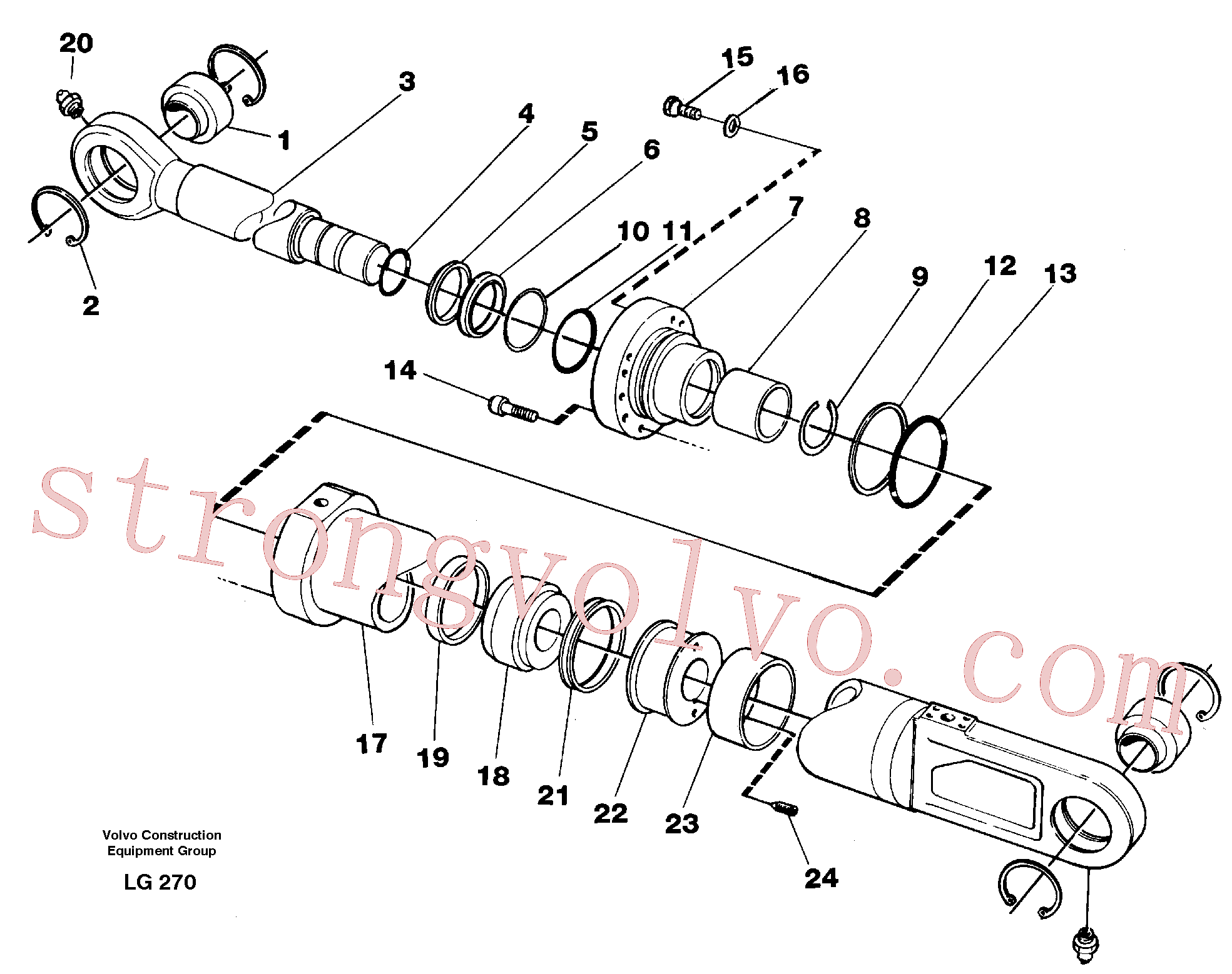 Volvo Montagem VOE14265492 Chapa de acabamento Acessórios