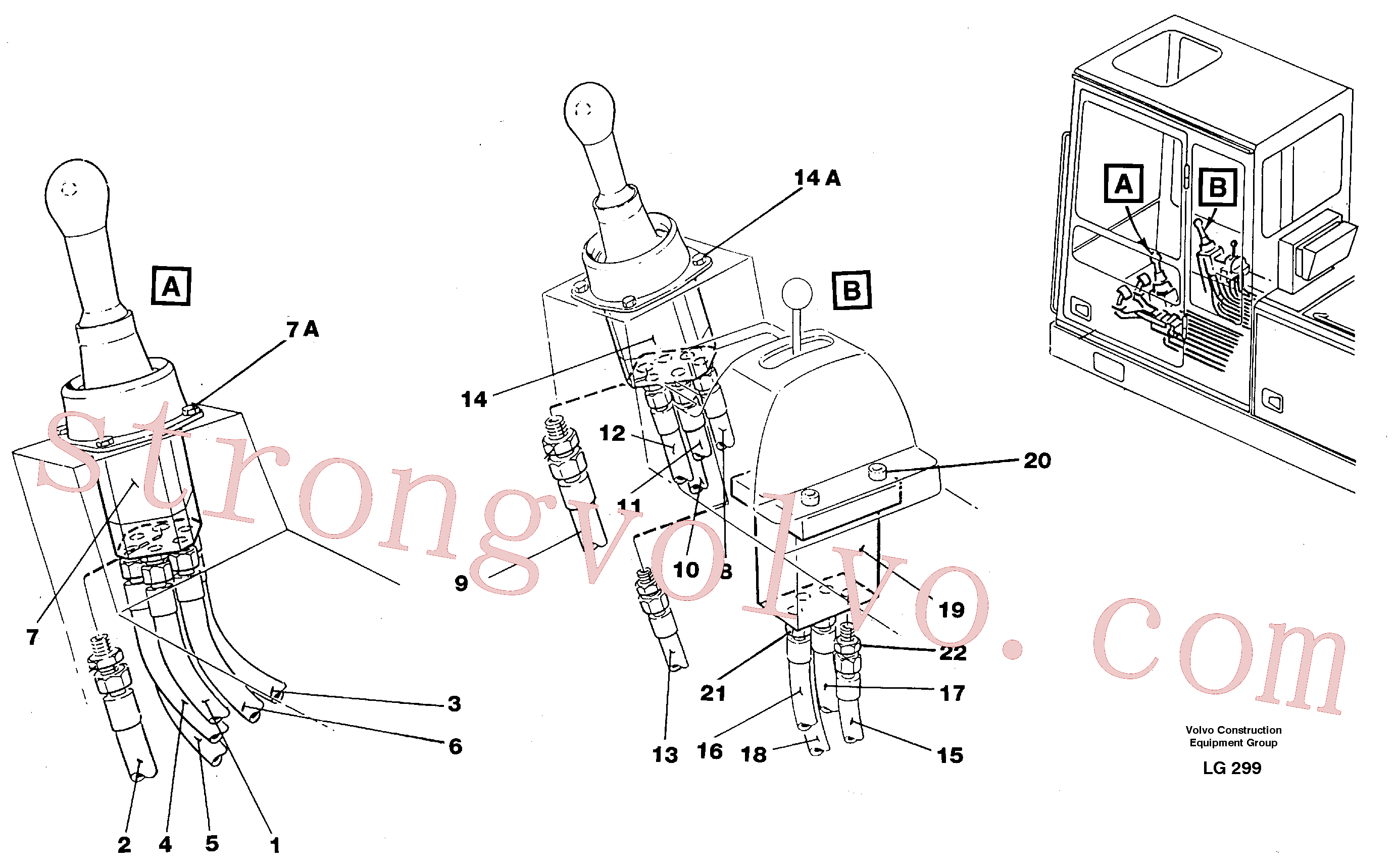 Volvo Montagem VOE14250302 Mangueira hidráulica Acessórios