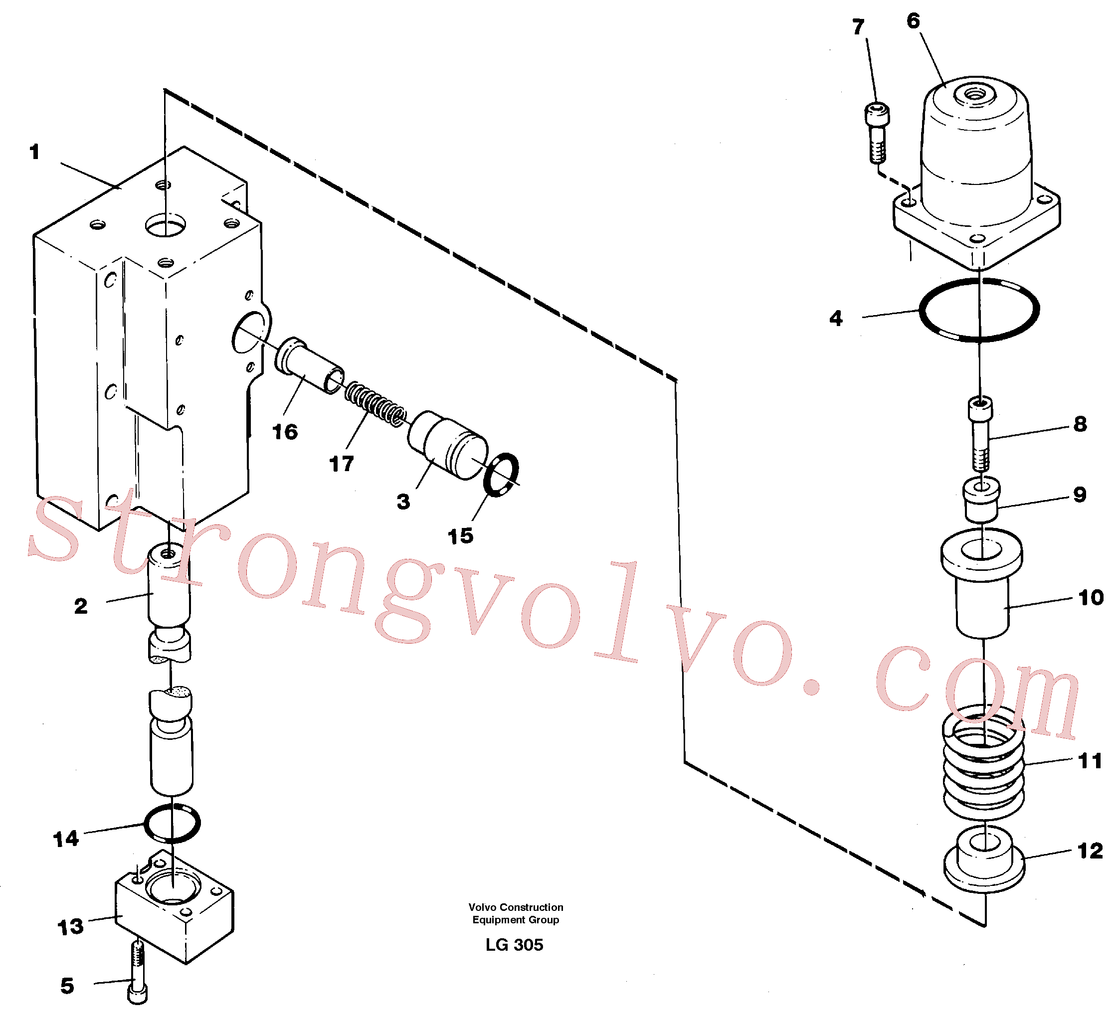 VOE14266570 Volvo(LG305 Montagem)