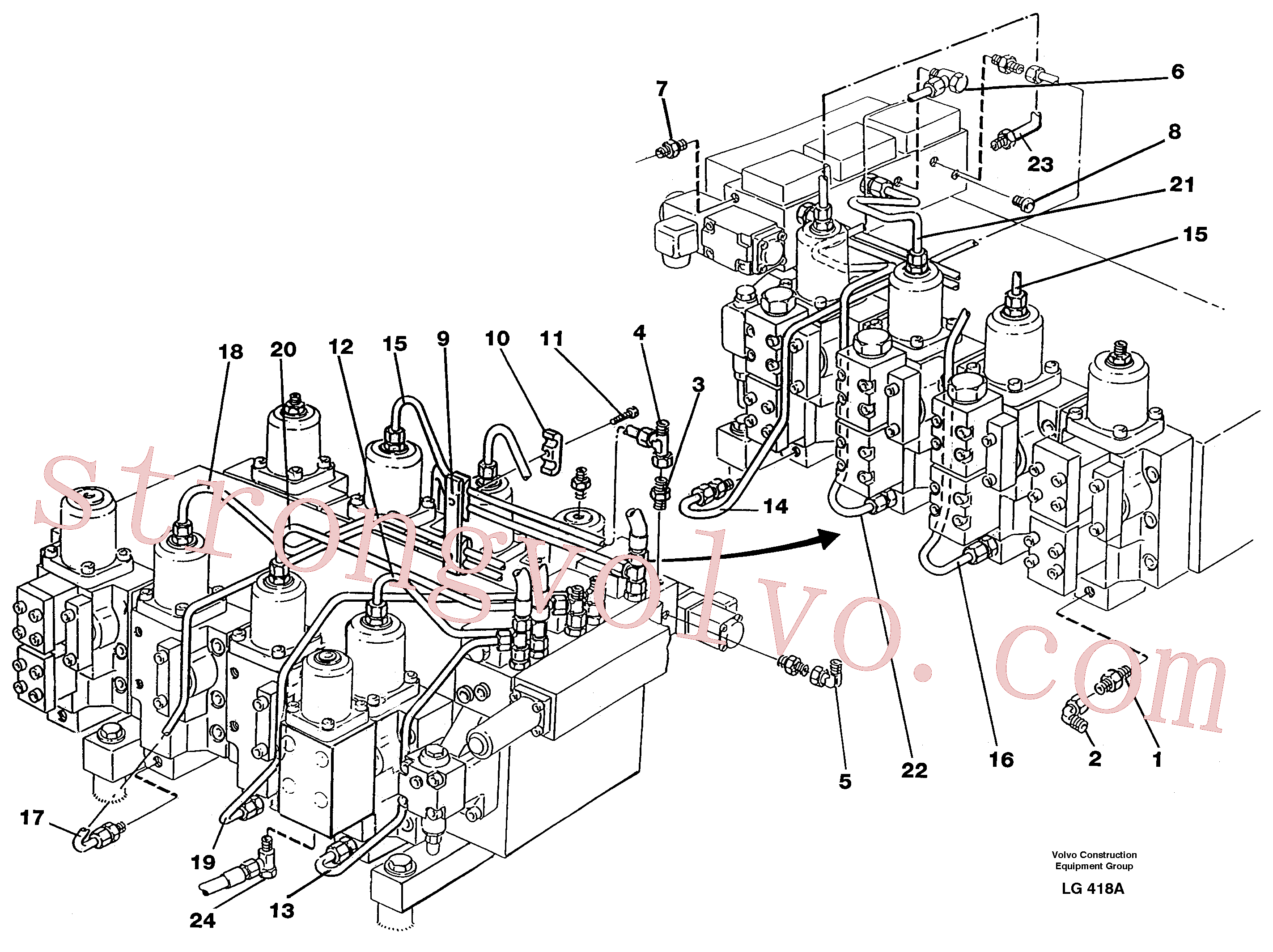 VOE14249364 Volvo(LG418A Montagem)