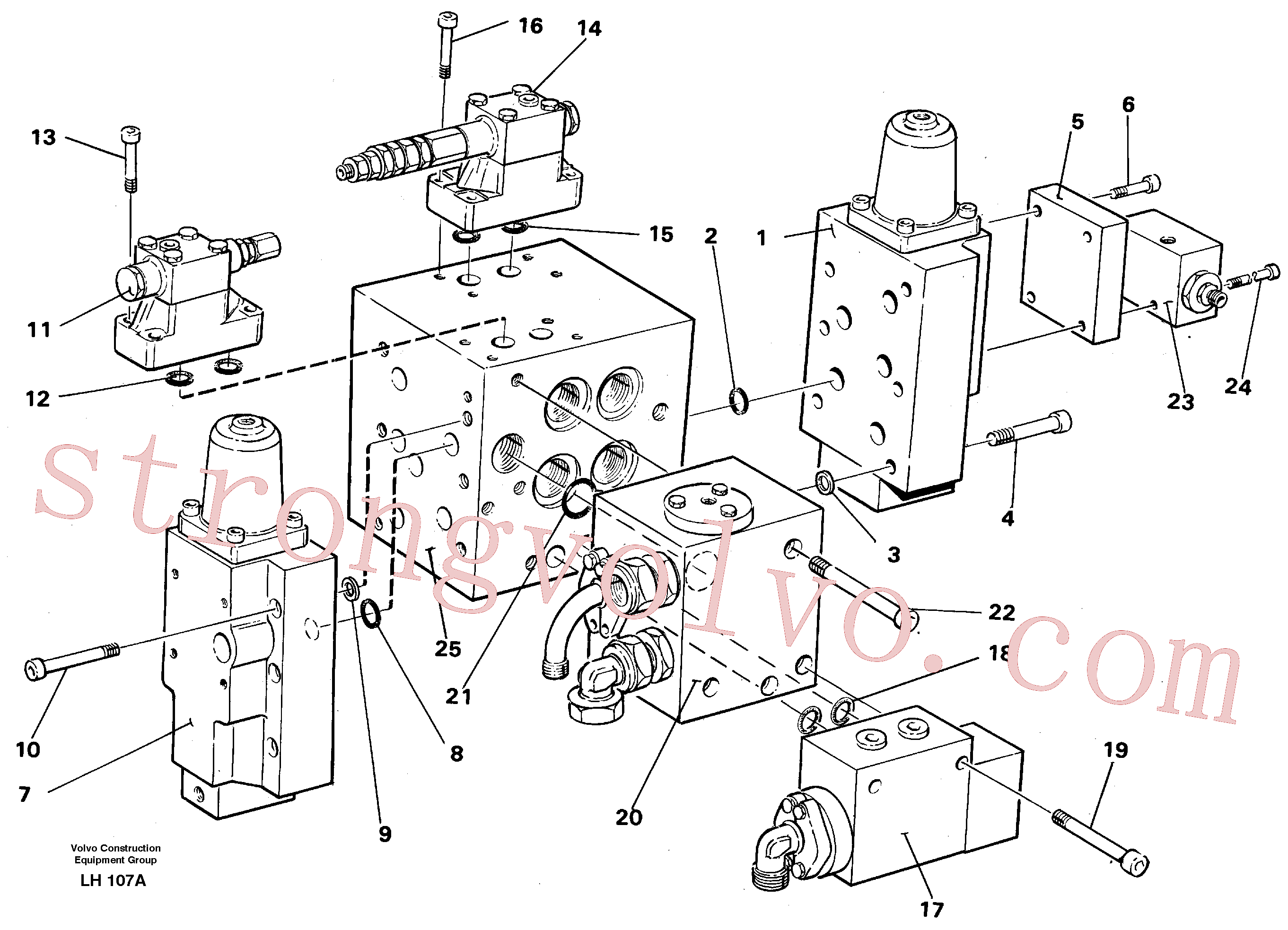 VOE959267 Volvo(LH107A Montagem)