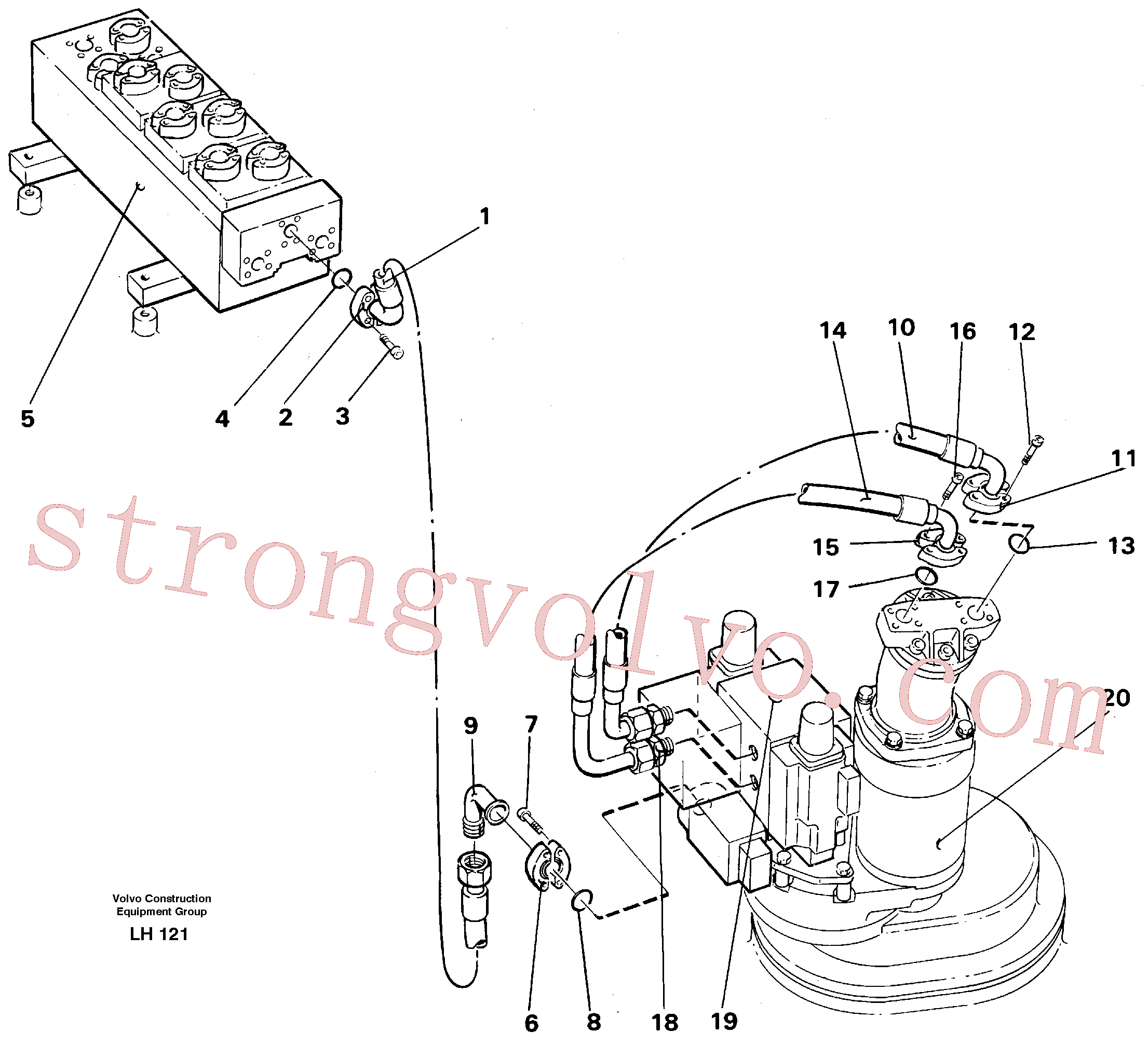 VOE14255991 Volvo(LH121 Montagem)