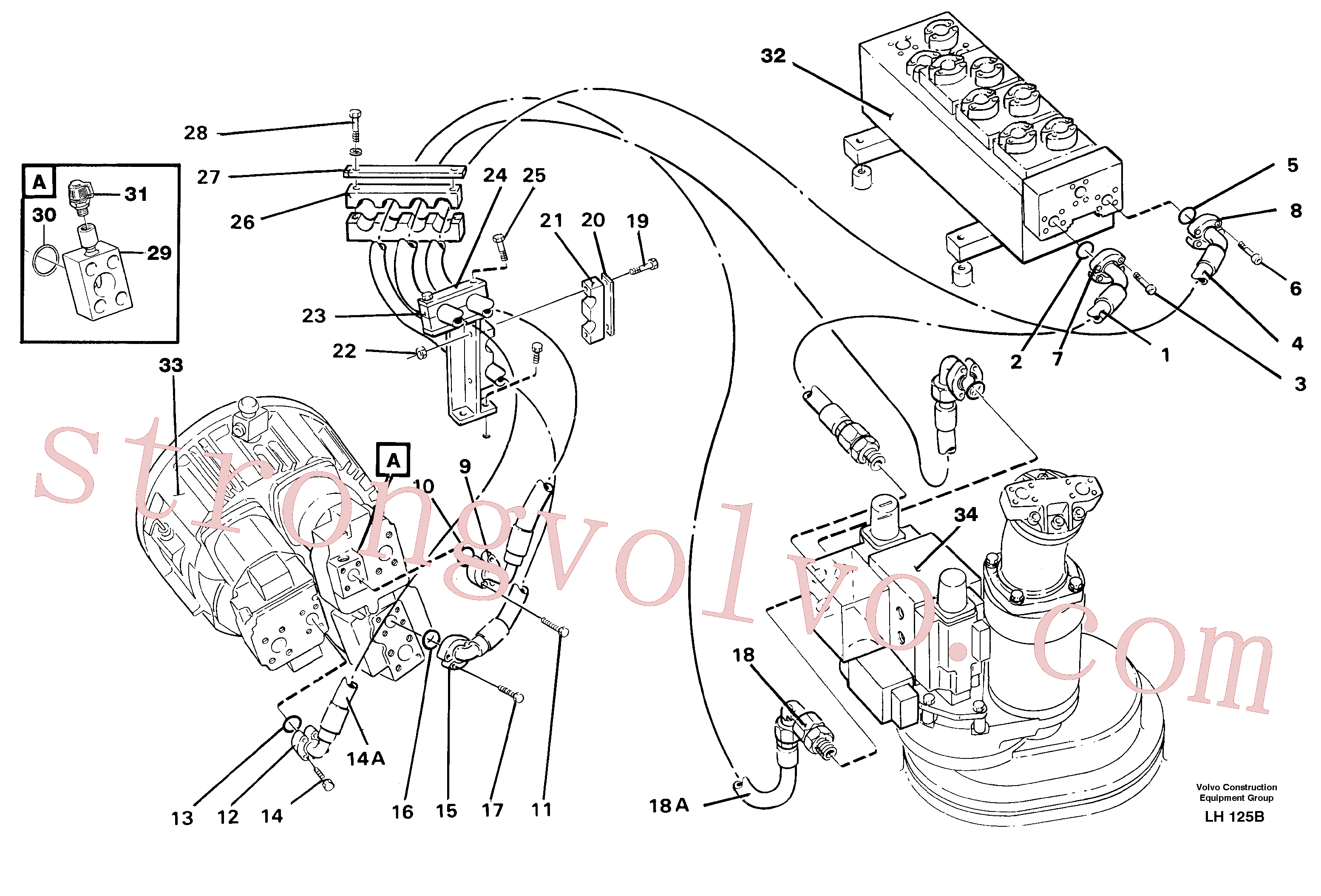 VOE14238156 Volvo(LH125B Montagem)