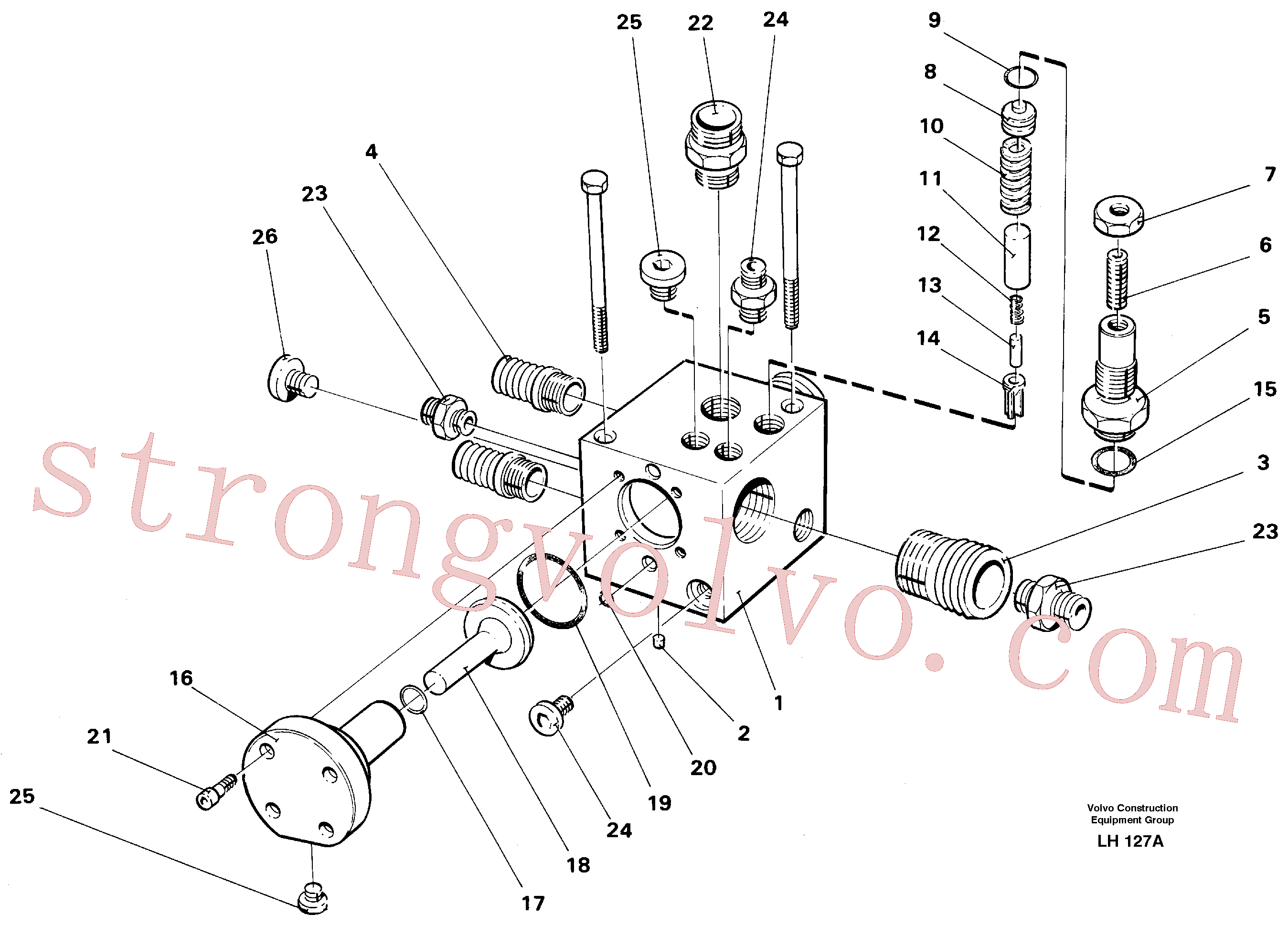 VOE14252339 Volvo(LH127A Montagem)