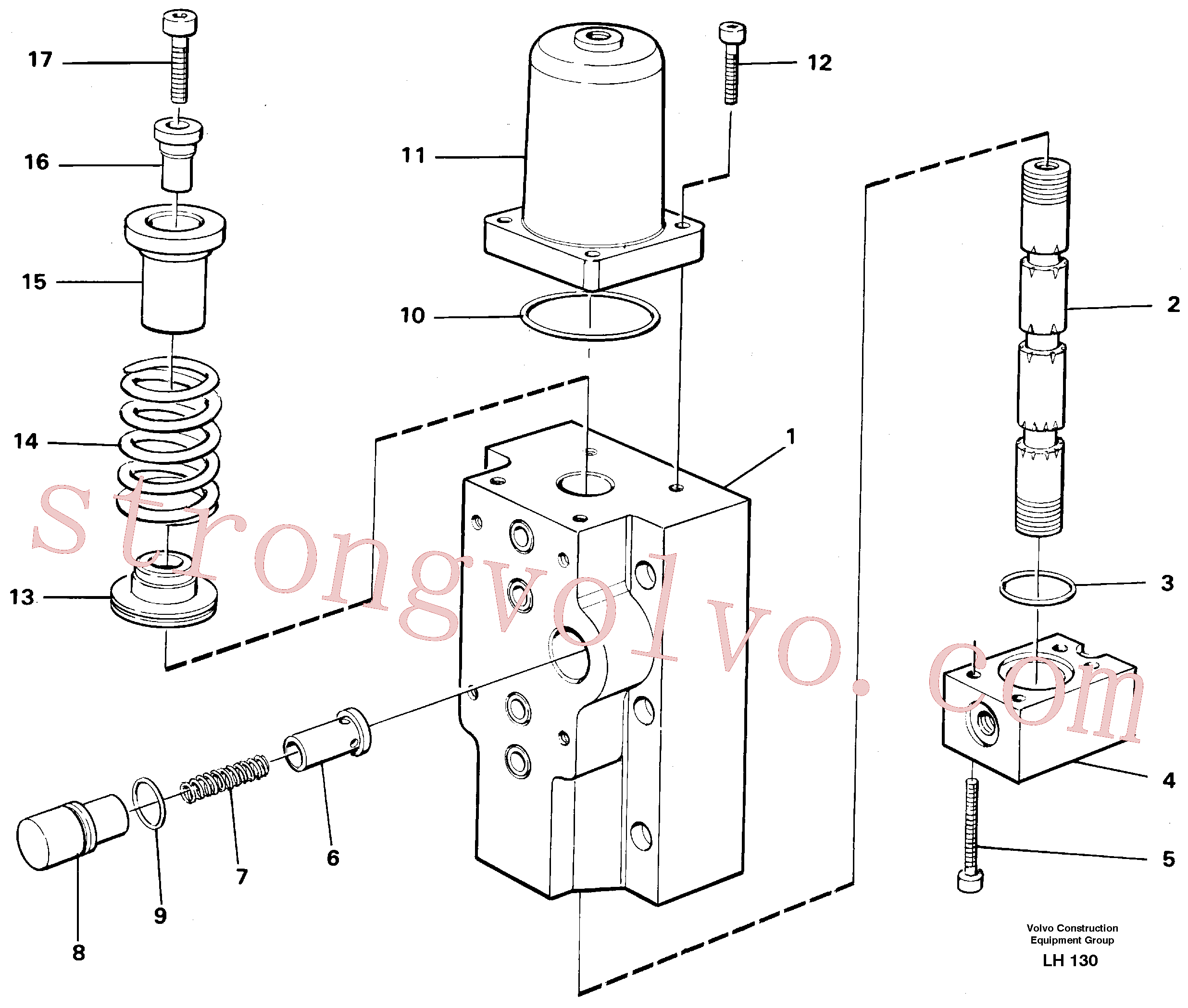 VOE14249864 Volvo(LH130 Montagem)