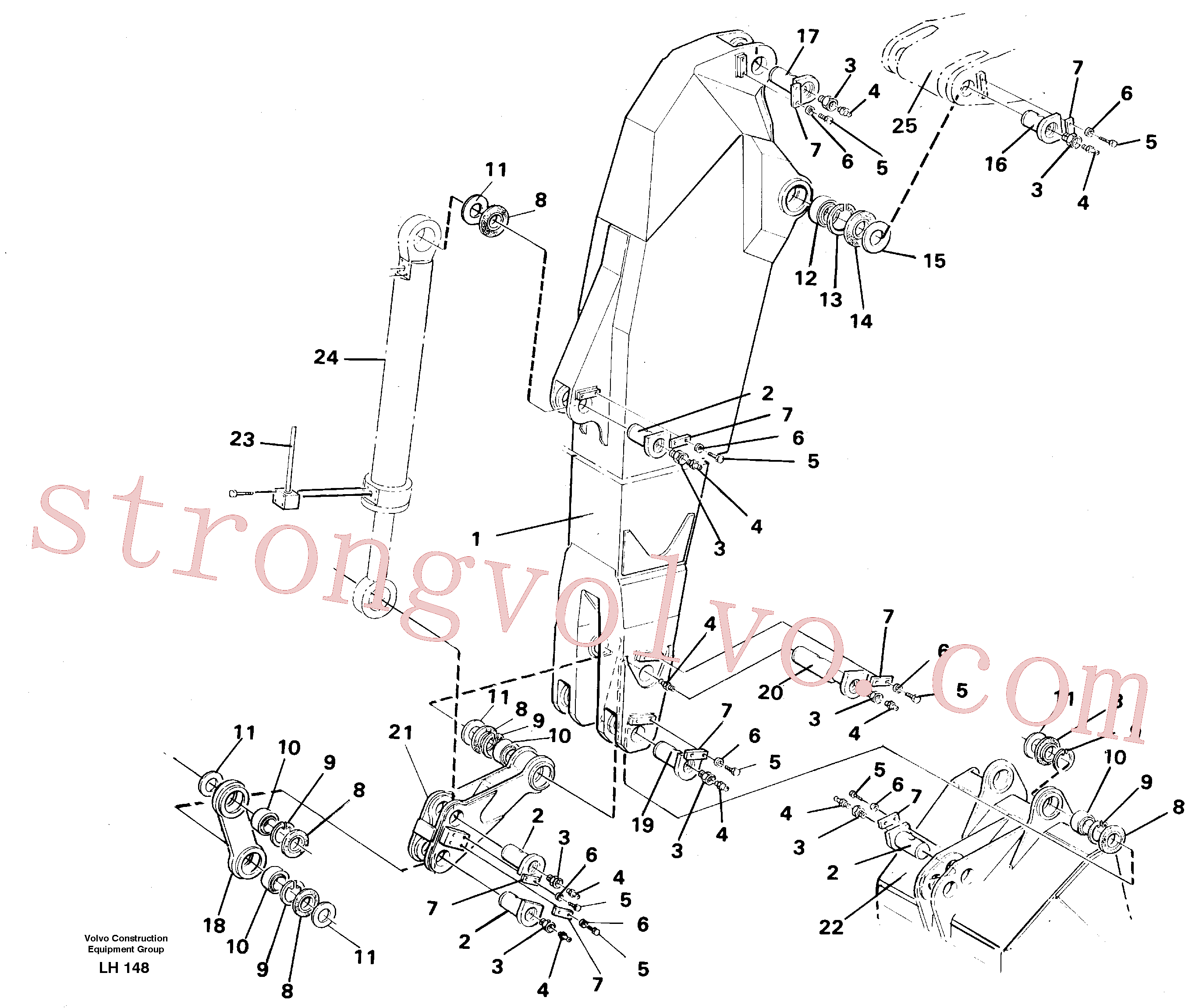 VOE14252550 Volvo(LH148 Montagem)