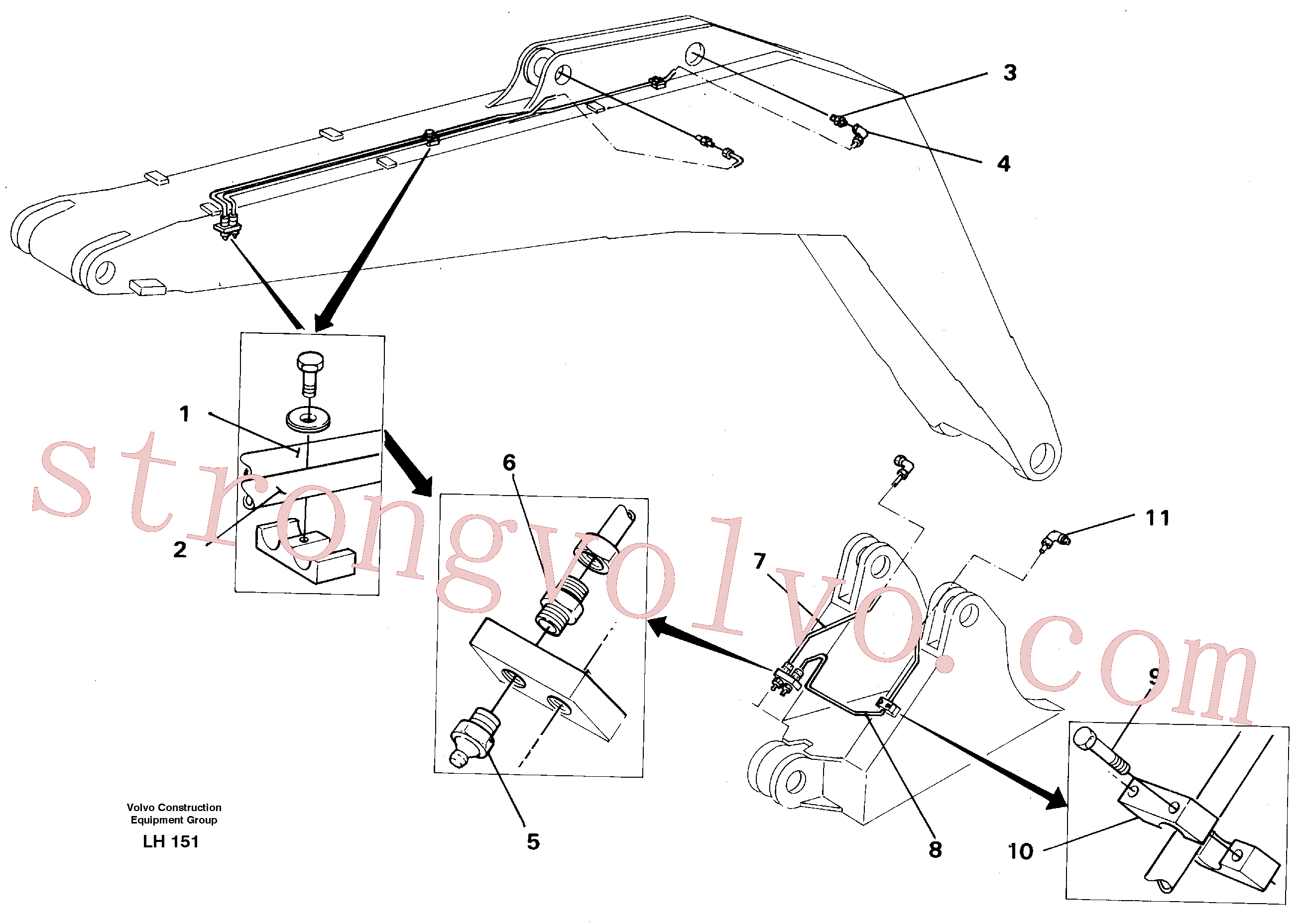 VOE14243837 Volvo(LH151 Montagem)