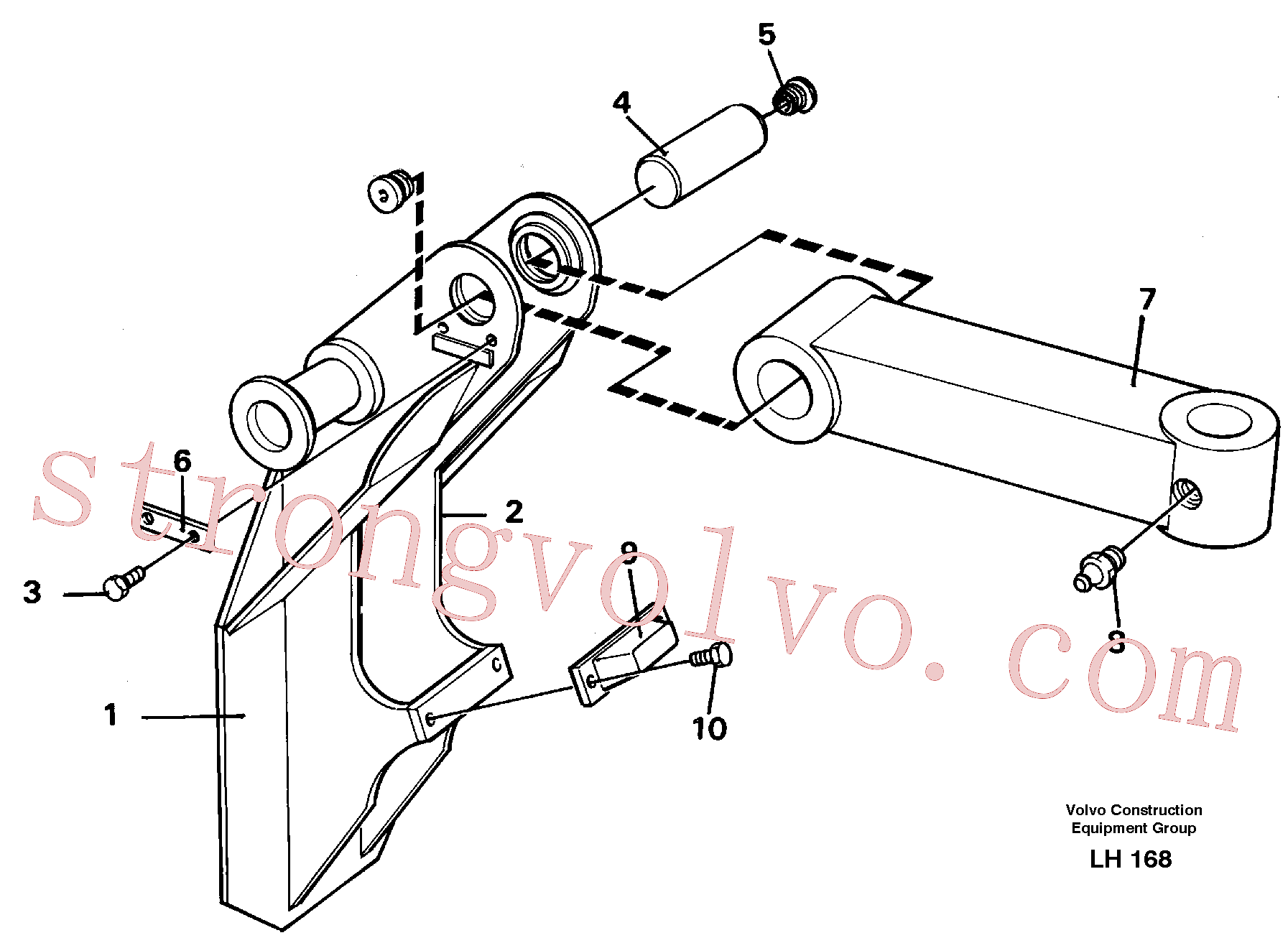 SA1171-75040 Volvo(LH168 Montagem)