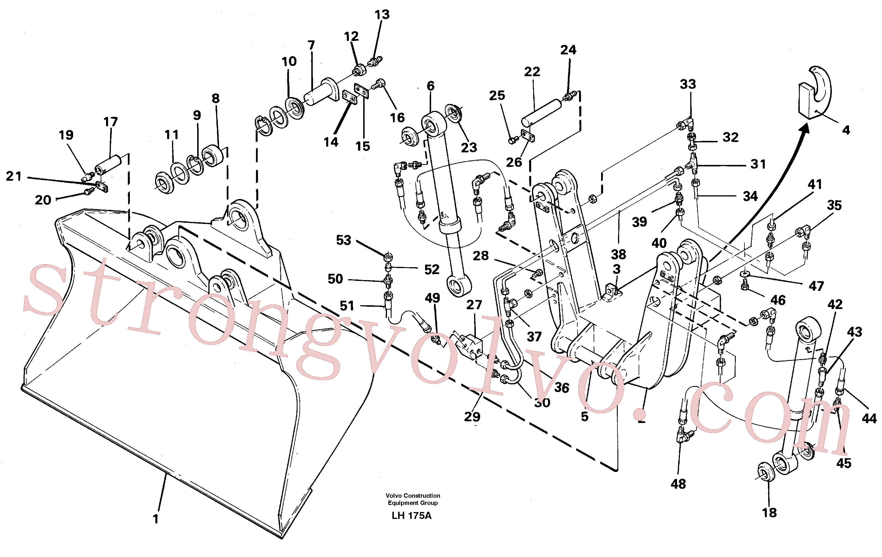VOE14276852 Volvo(LH175A Montagem)