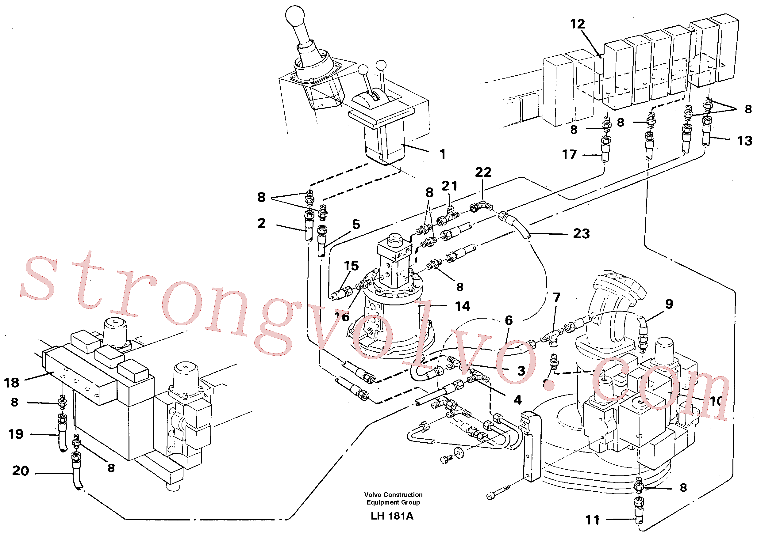 VOE14213135 Volvo(LH181A Montagem)